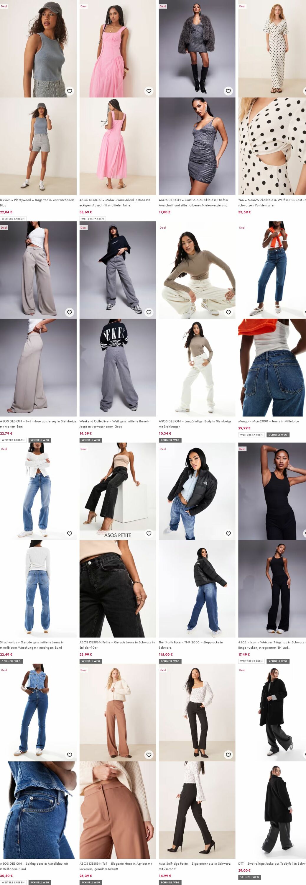 Prospekt Asos 08.09.2025 - 17.09.2025