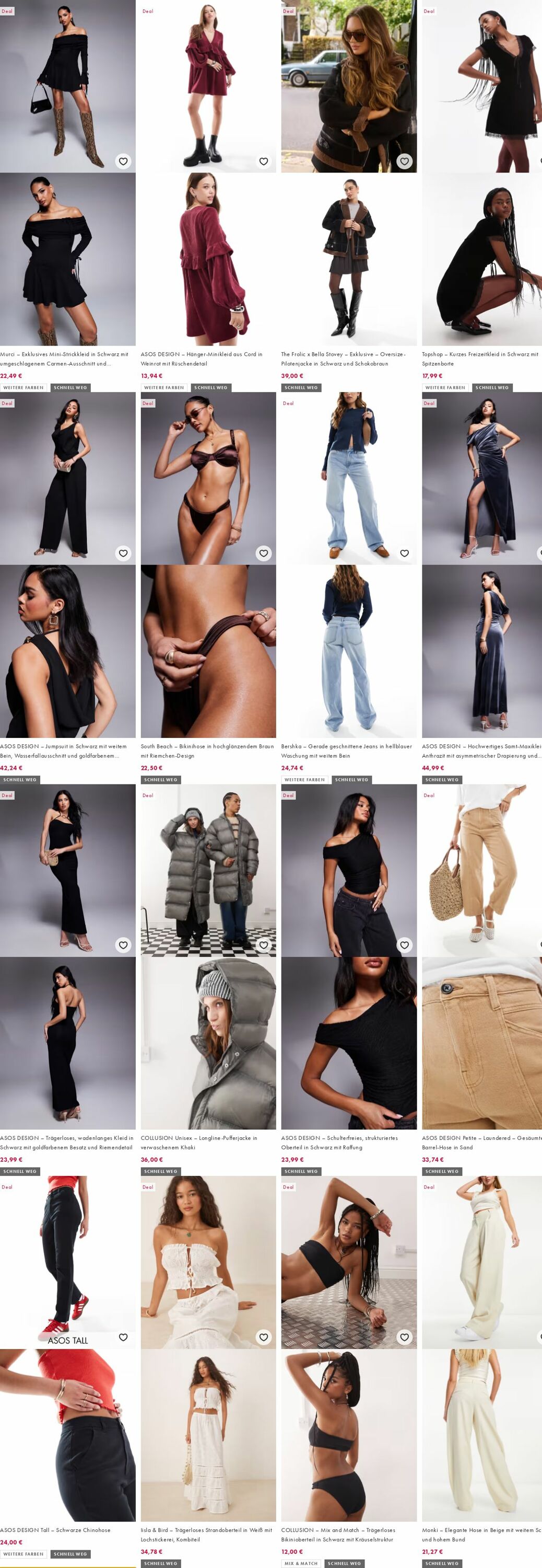 Prospekt Asos 08.09.2025 - 17.09.2025