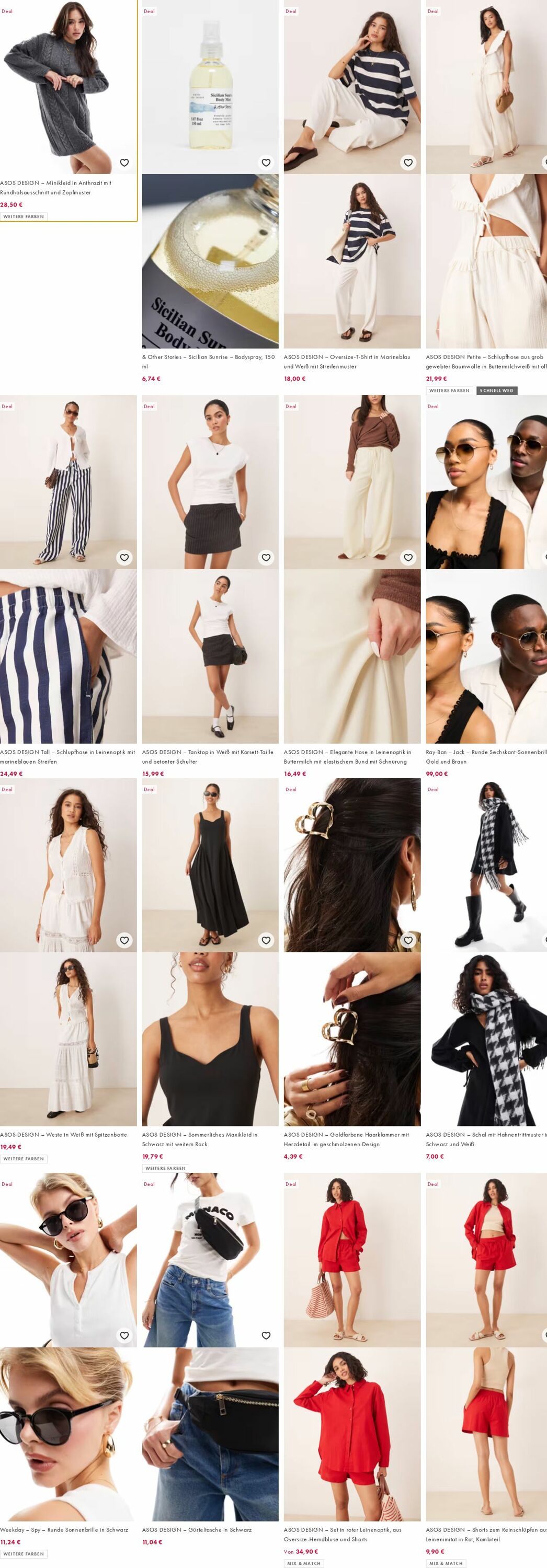 Prospekt Asos 08.09.2025 - 17.09.2025