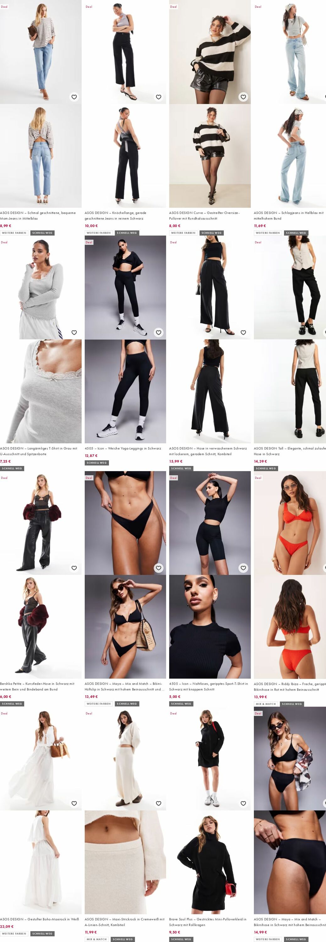 Prospekt Asos 08.09.2025 - 17.09.2025