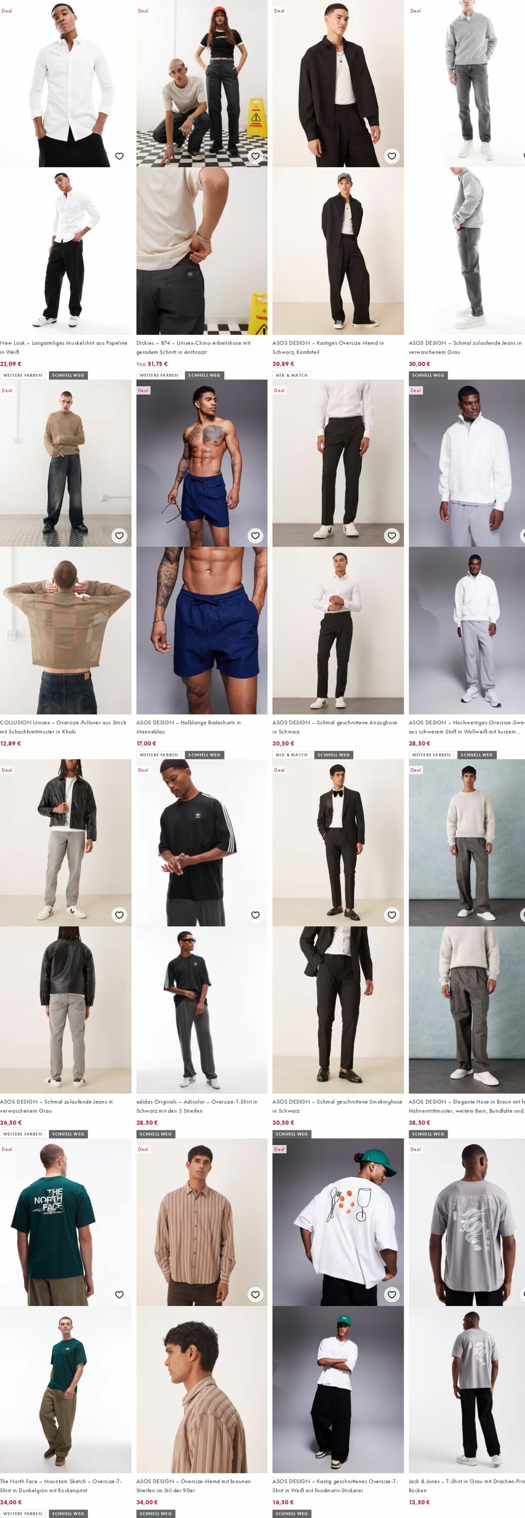 Prospekt Asos 08.09.2025 - 17.09.2025