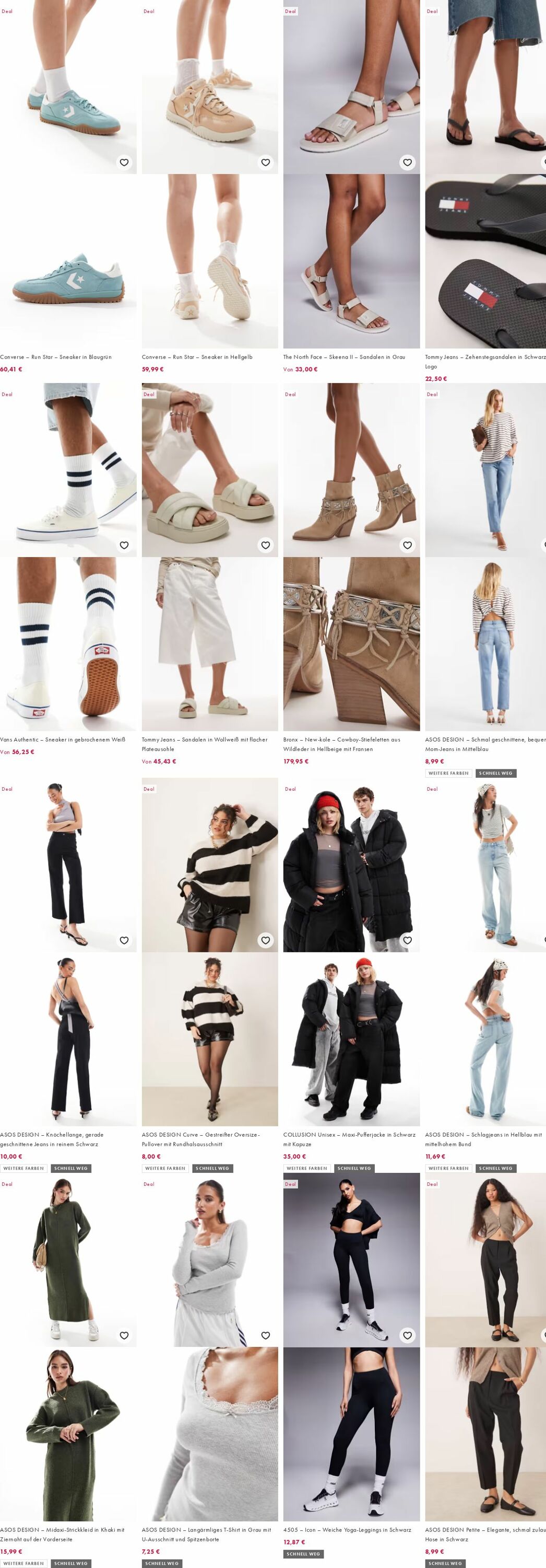 Prospekt Asos 08.09.2025 - 17.09.2025