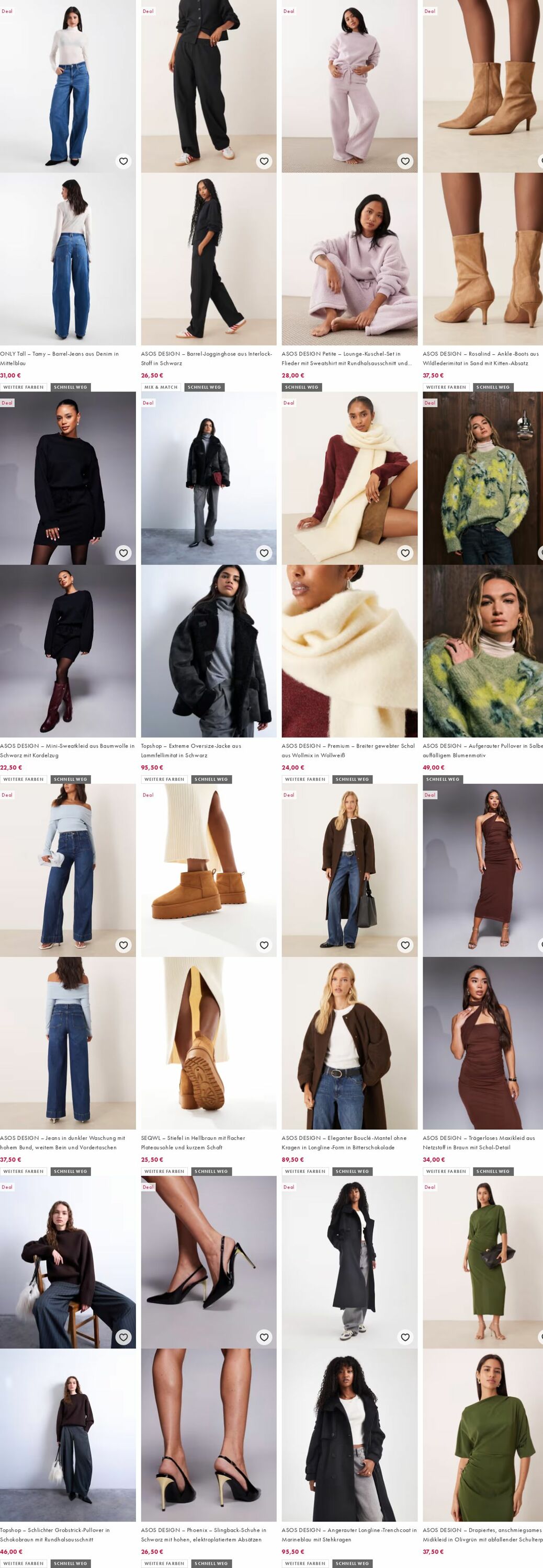 Prospekt Asos 15.12.2025 - 24.12.2025