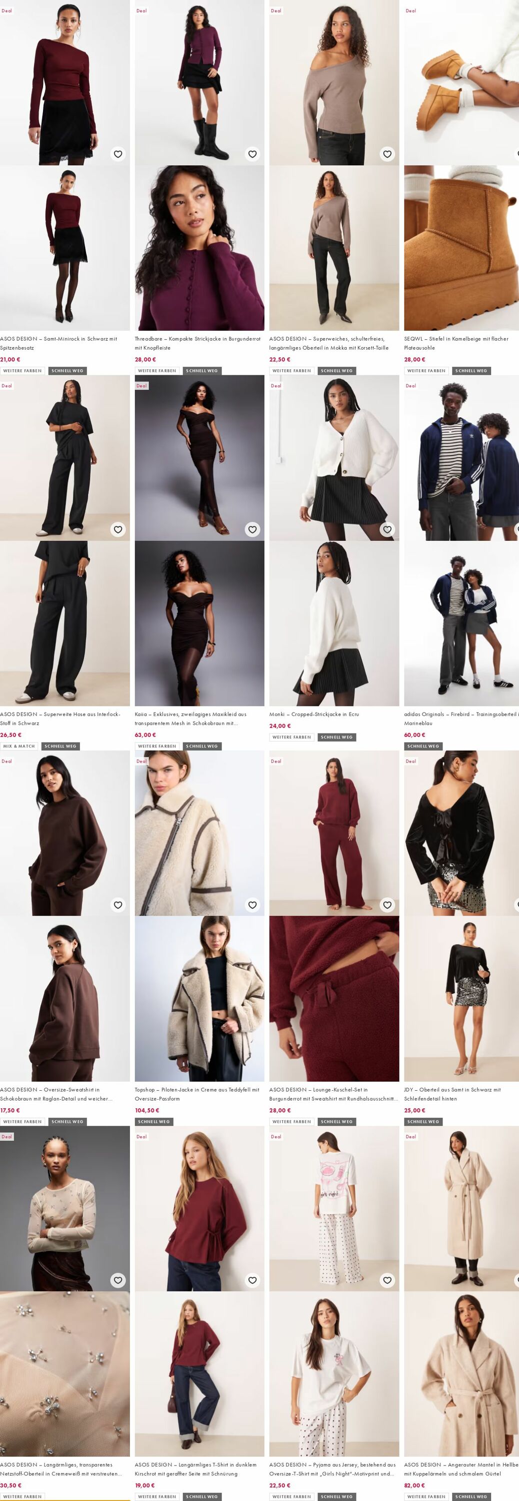 Prospekt Asos 15.12.2025 - 24.12.2025