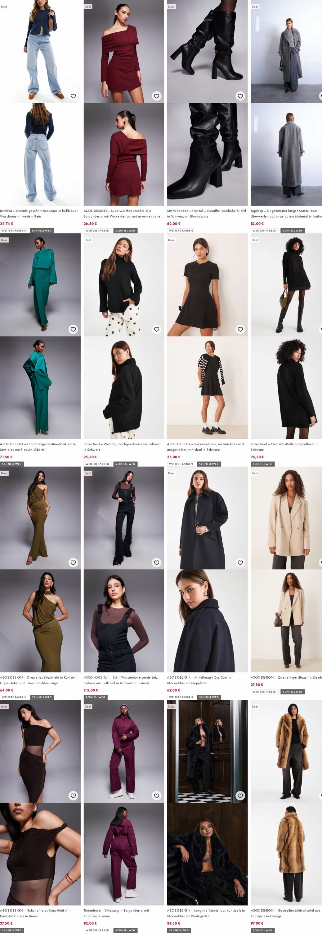 Prospekt Asos 15.12.2025 - 24.12.2025