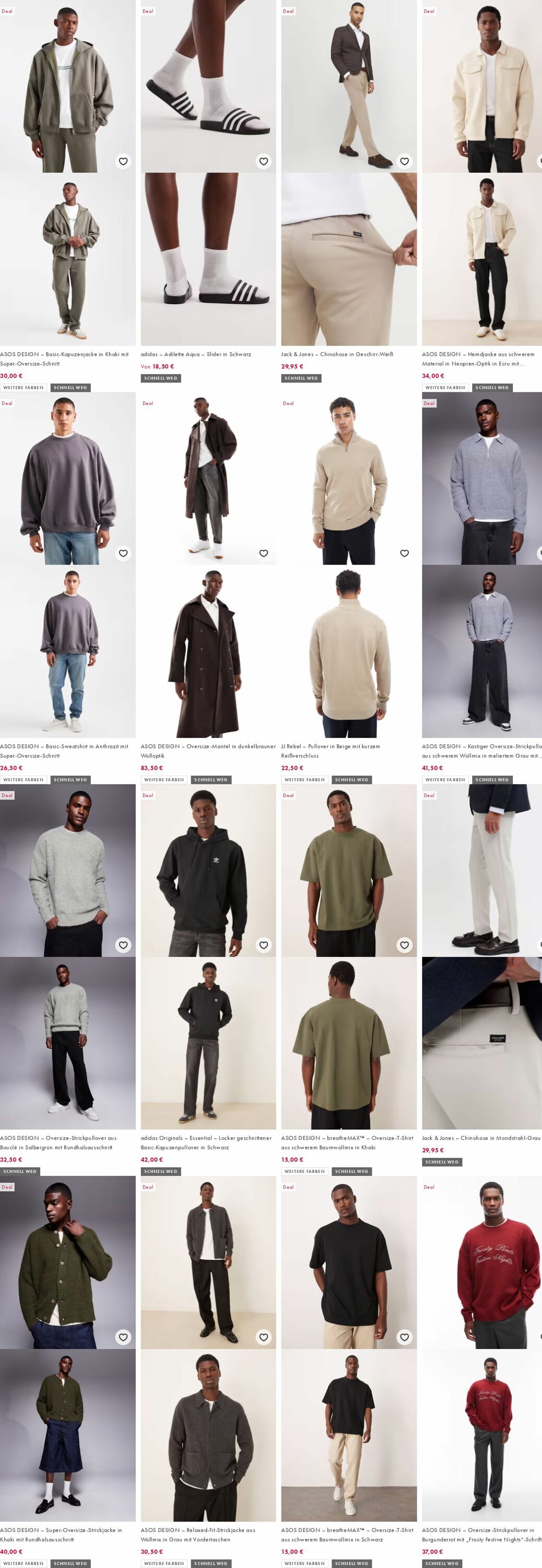 Prospekt Asos 15.12.2025 - 24.12.2025