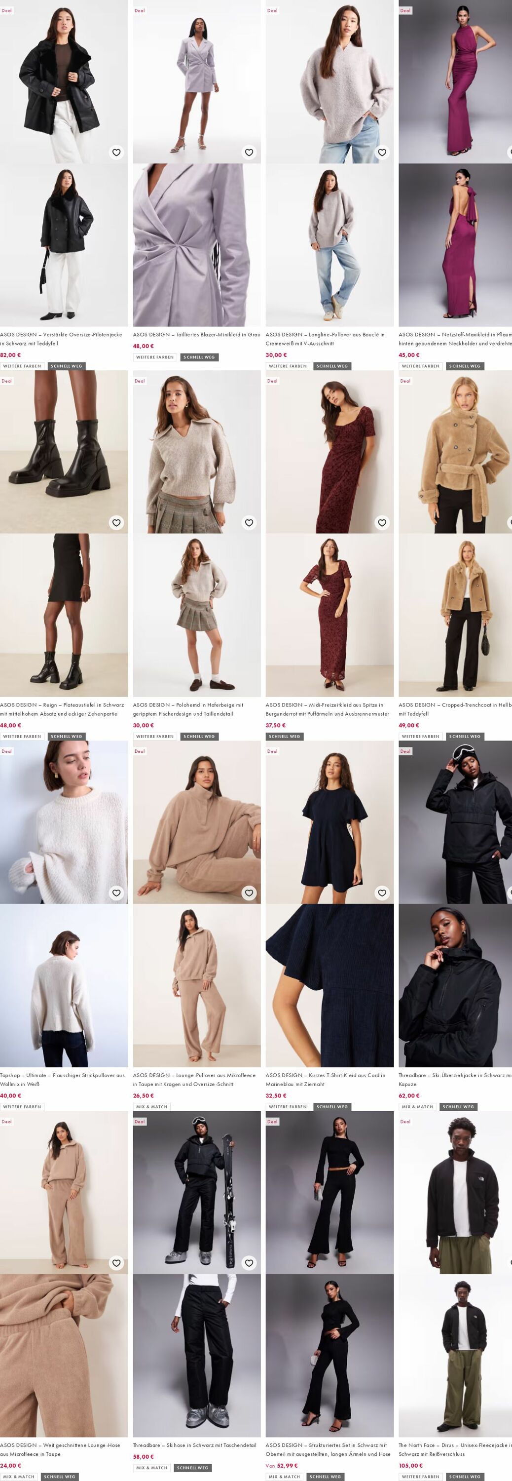 Prospekt Asos 15.12.2025 - 24.12.2025