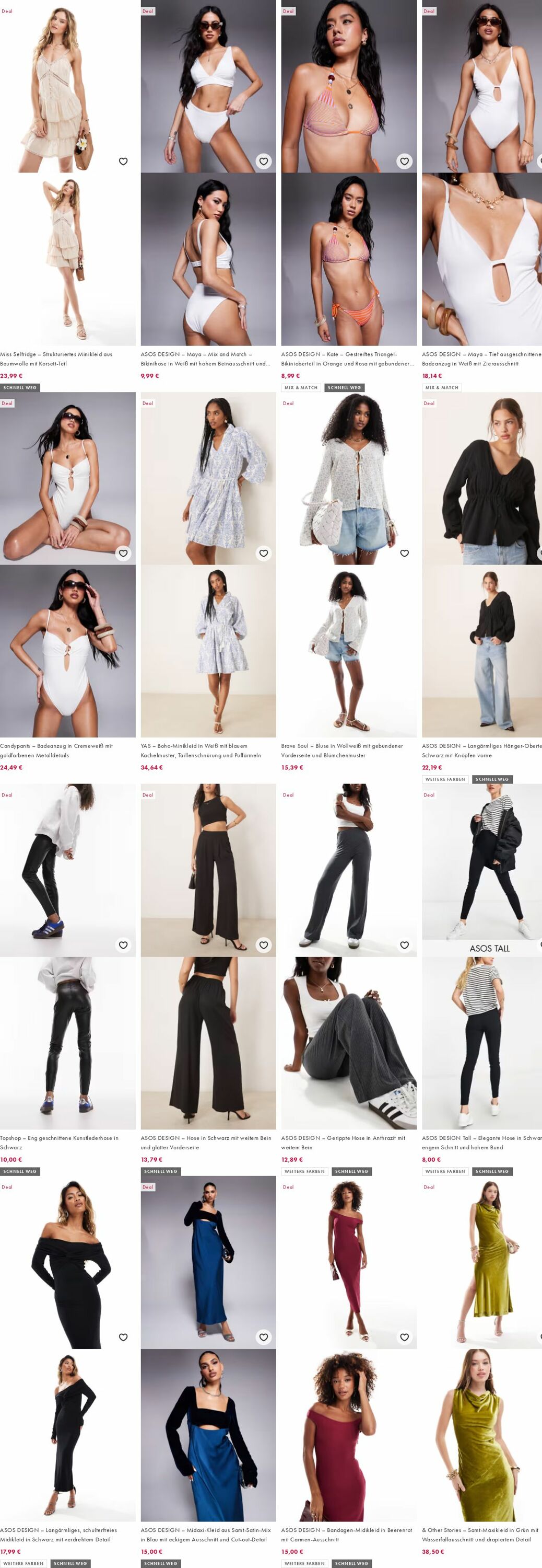 Prospekt Asos 06.10.2025 - 15.10.2025