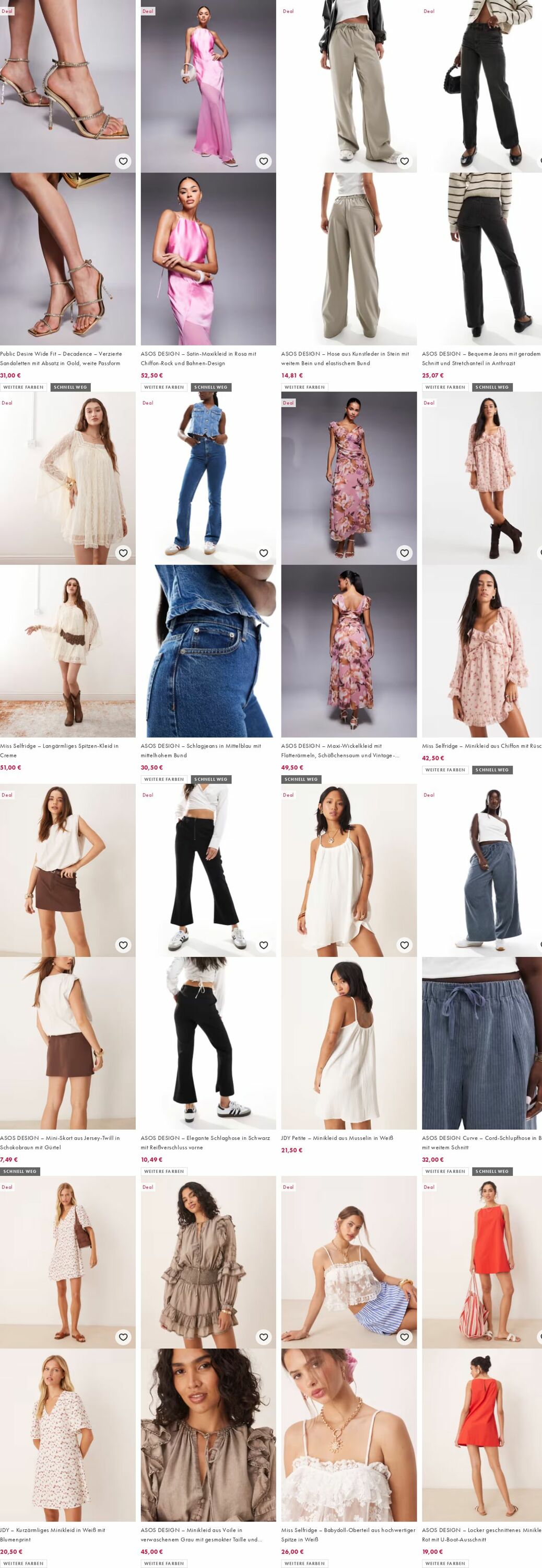 Prospekt Asos 06.10.2025 - 15.10.2025