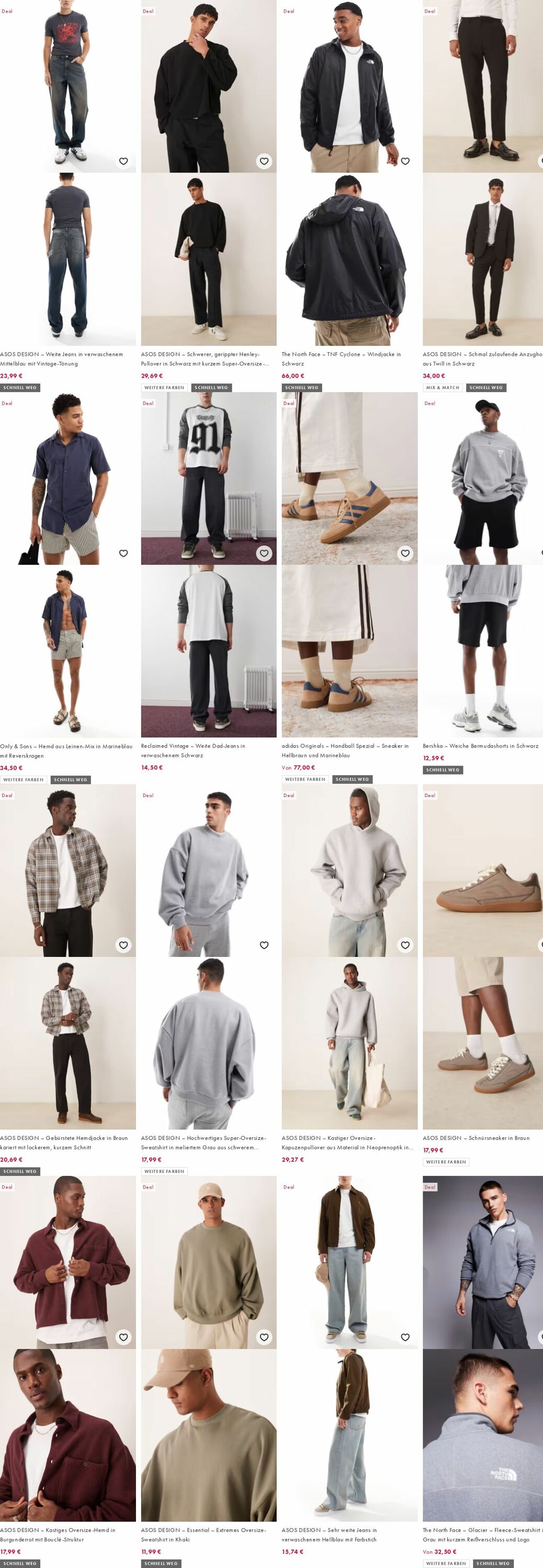 Prospekt Asos 18.08.2025 - 27.08.2025