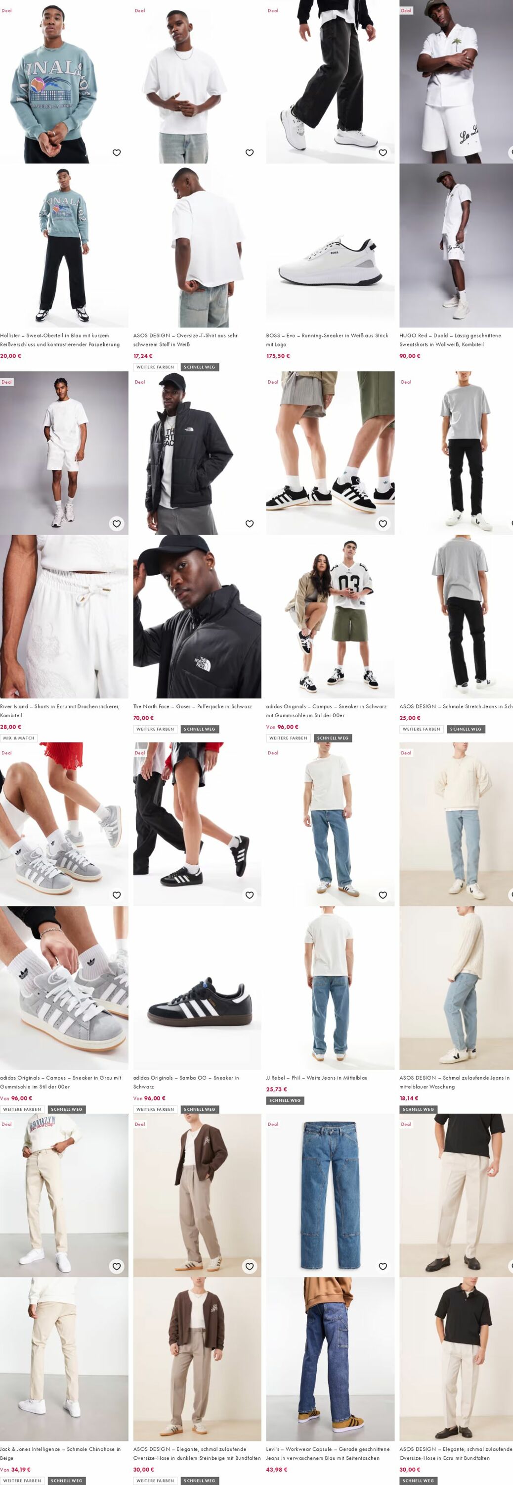 Prospekt Asos 18.08.2025 - 27.08.2025