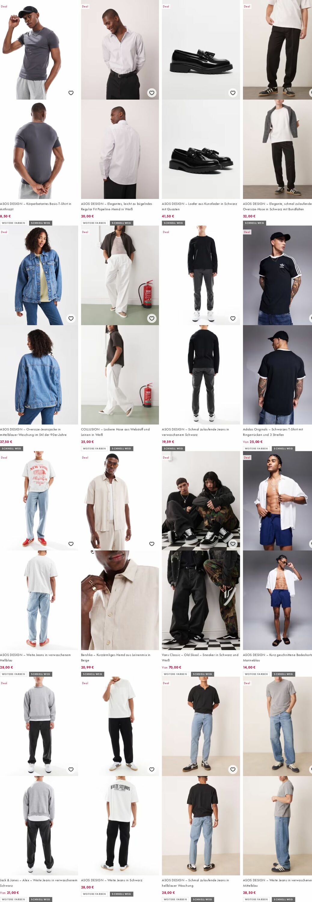 Prospekt Asos 18.08.2025 - 27.08.2025