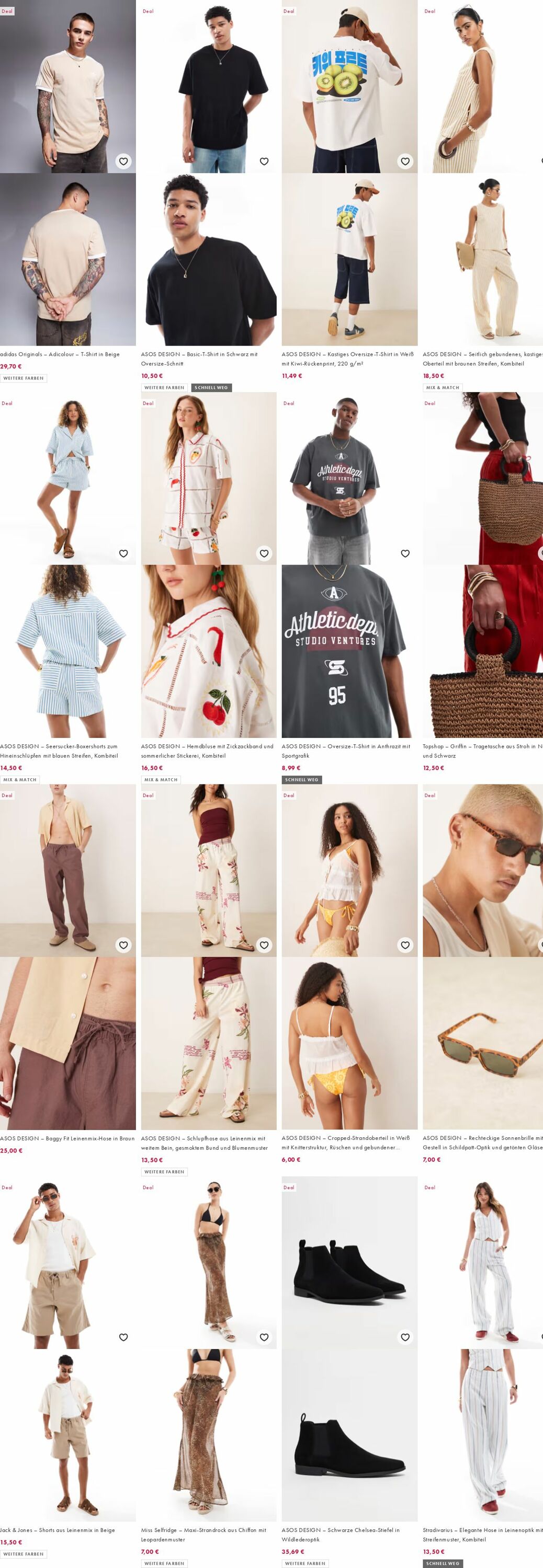 Prospekt Asos 18.08.2025 - 27.08.2025