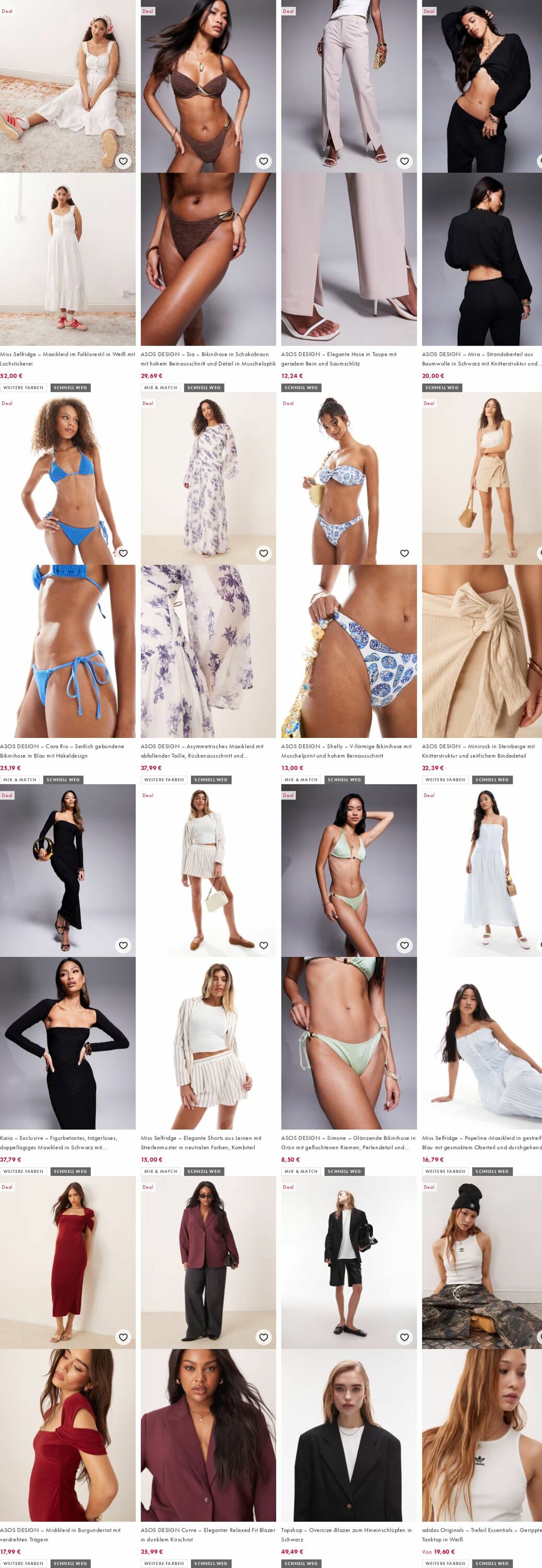 Prospekt Asos 18.08.2025 - 27.08.2025