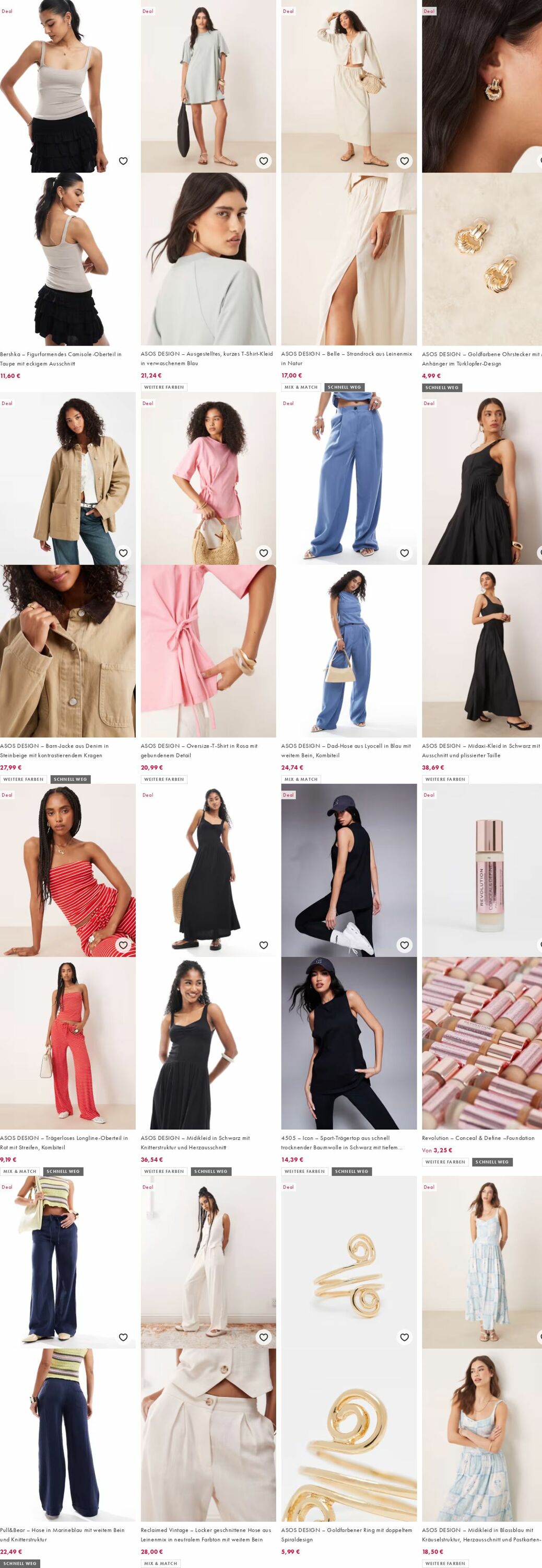 Prospekt Asos 18.08.2025 - 27.08.2025