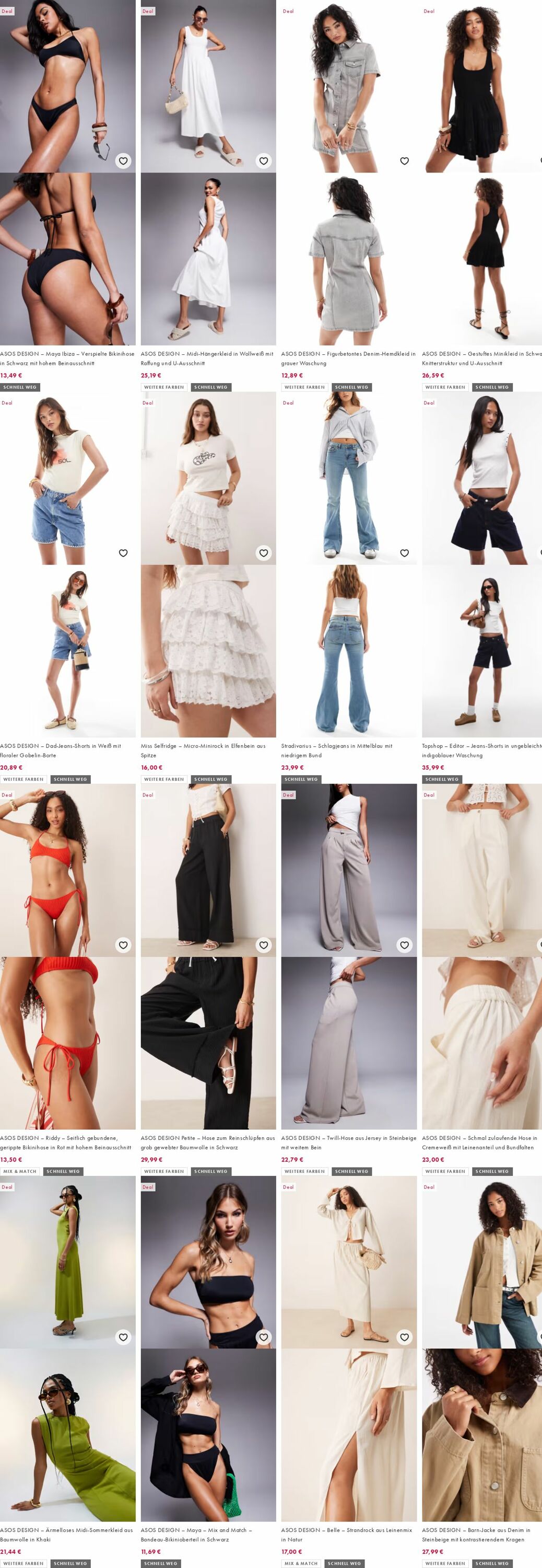 Prospekt Asos 18.08.2025 - 27.08.2025