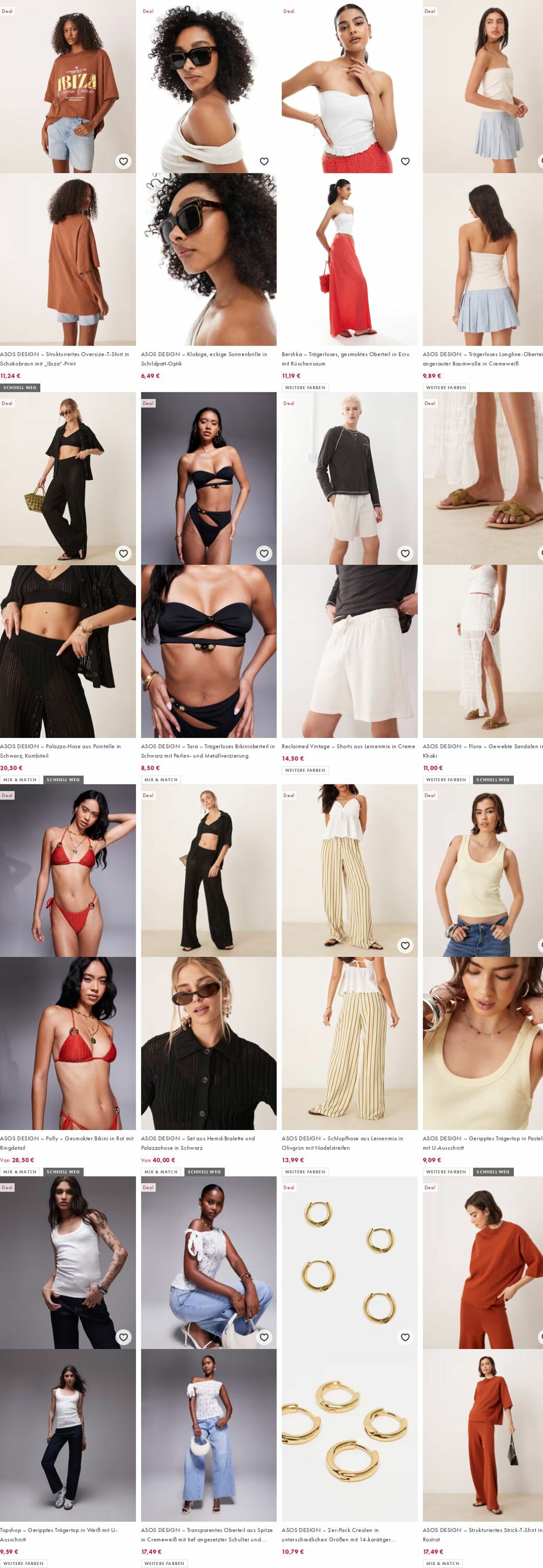 Prospekt Asos 18.08.2025 - 27.08.2025