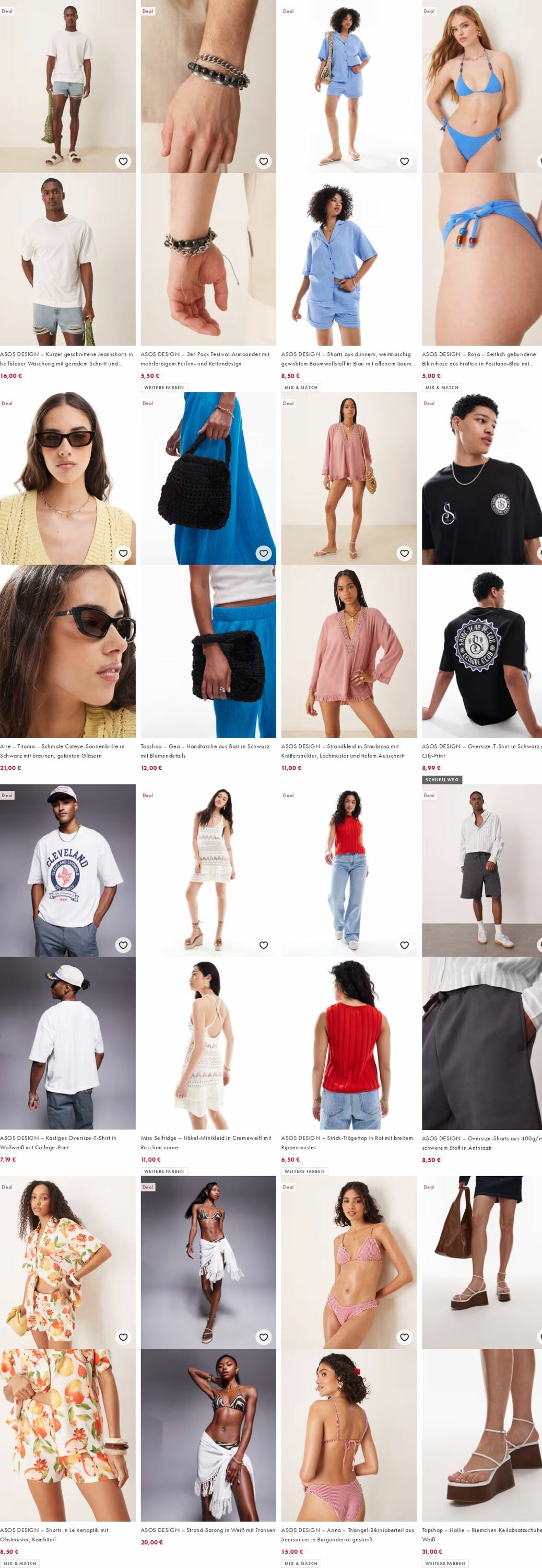 Prospekt Asos 18.08.2025 - 27.08.2025