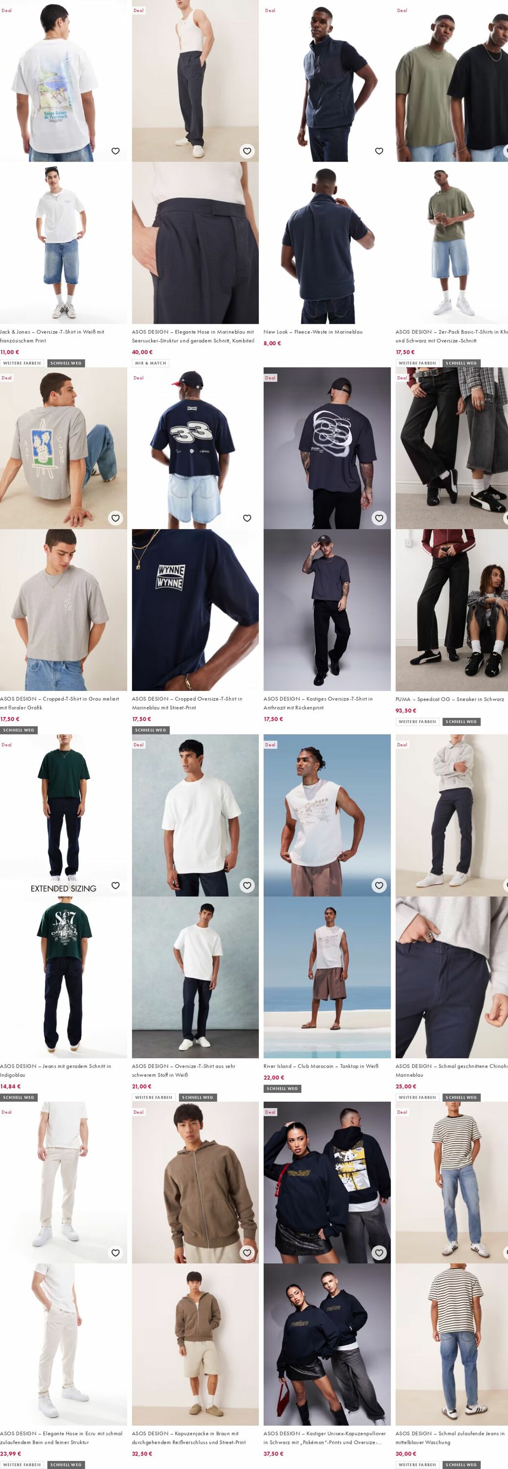Prospekt Asos 18.08.2025 - 27.08.2025