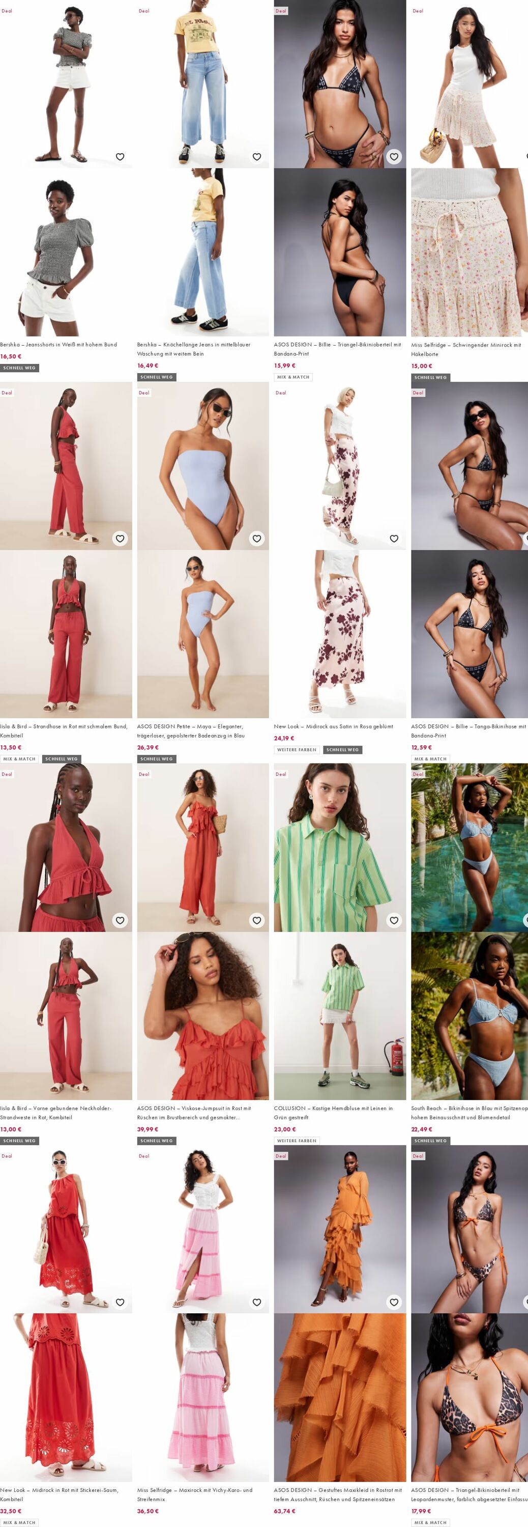 Prospekt Asos 18.08.2025 - 27.08.2025