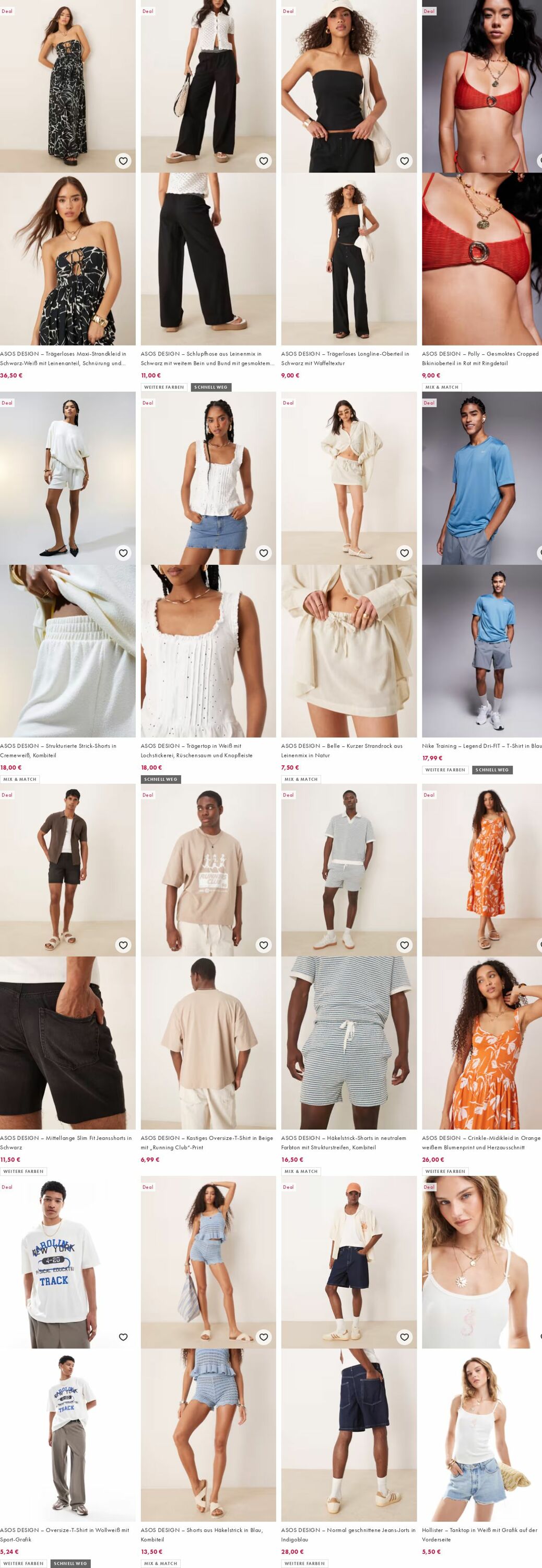 Prospekt Asos 18.08.2025 - 27.08.2025