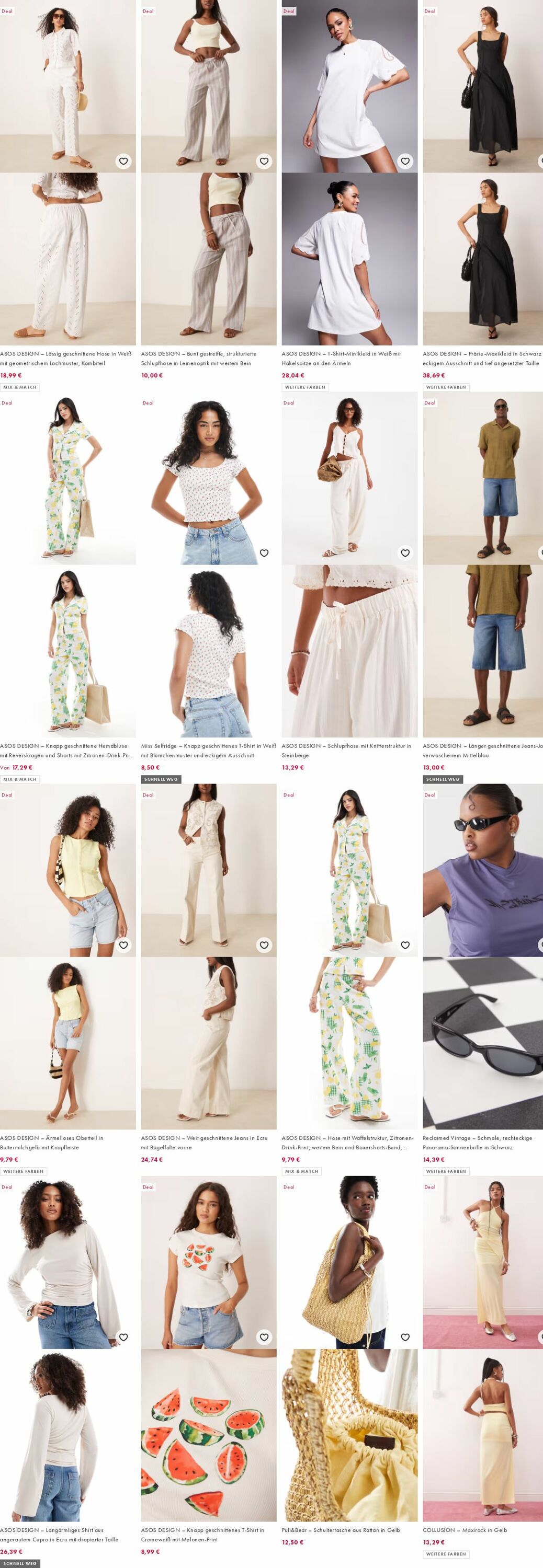 Prospekt Asos 18.08.2025 - 27.08.2025