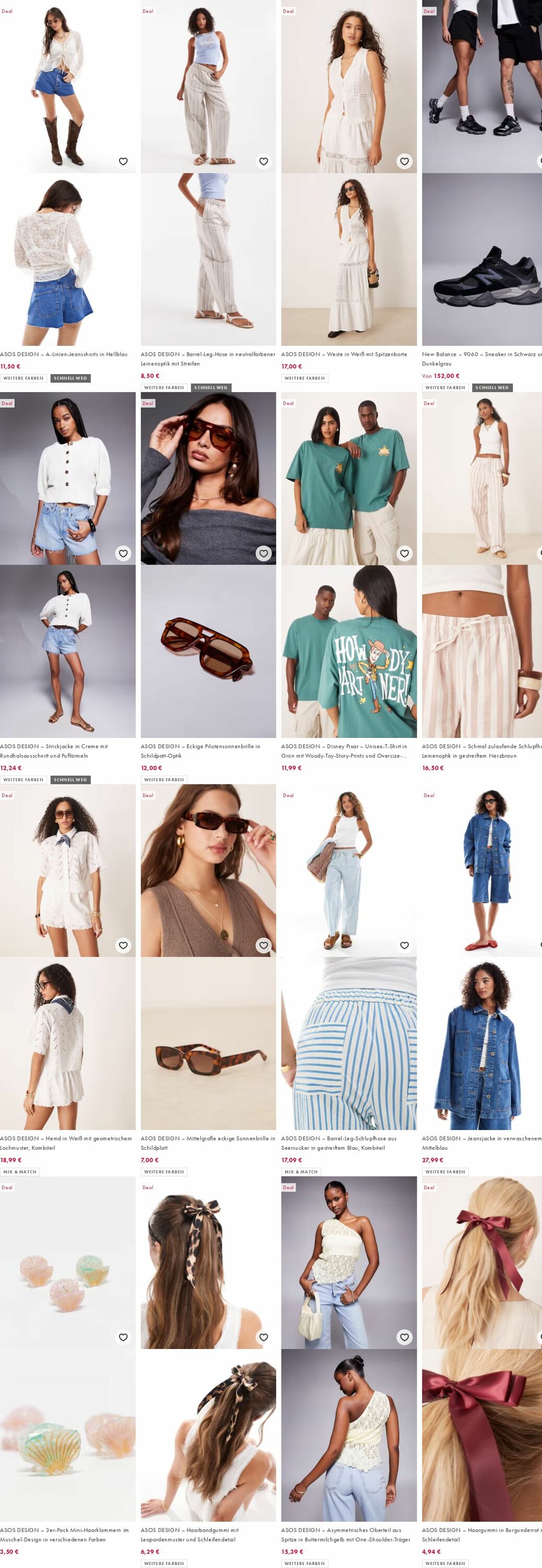Prospekt Asos 18.08.2025 - 27.08.2025