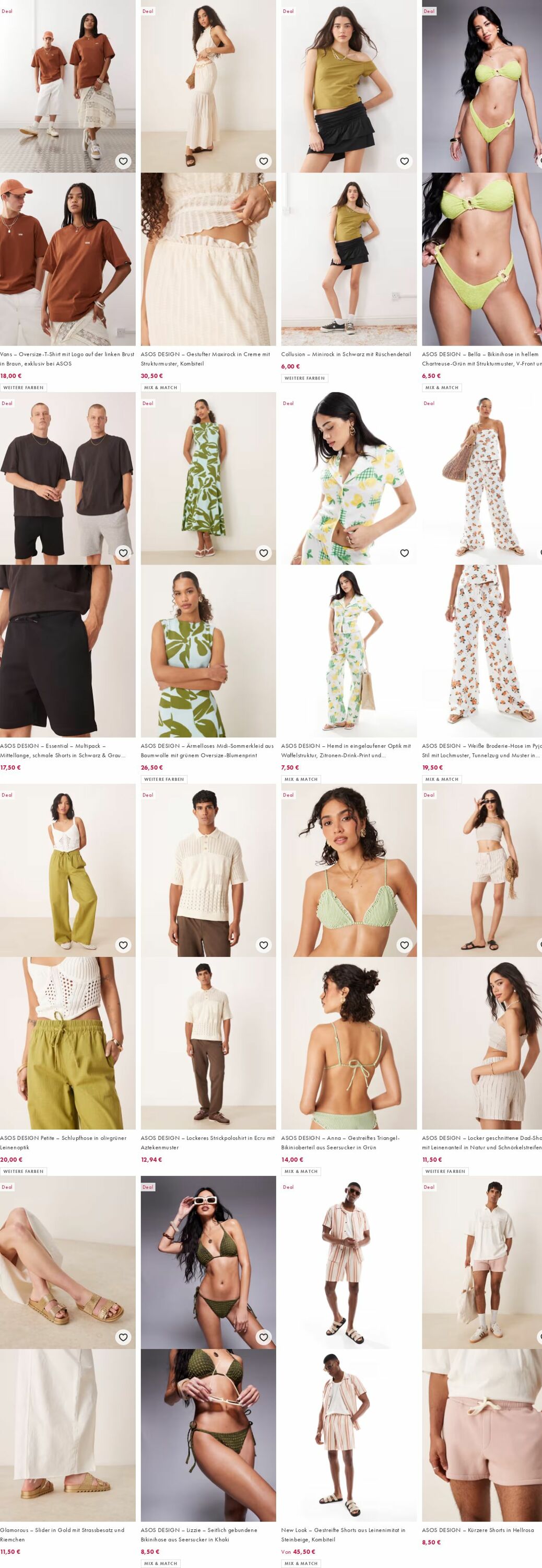 Prospekt Asos 18.08.2025 - 27.08.2025