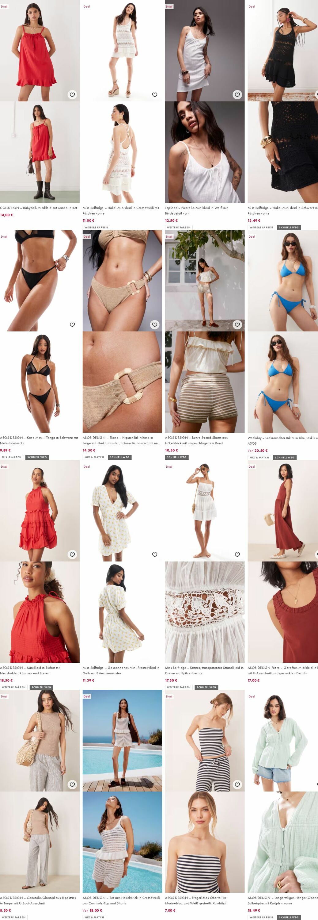 Prospekt Asos 18.08.2025 - 27.08.2025