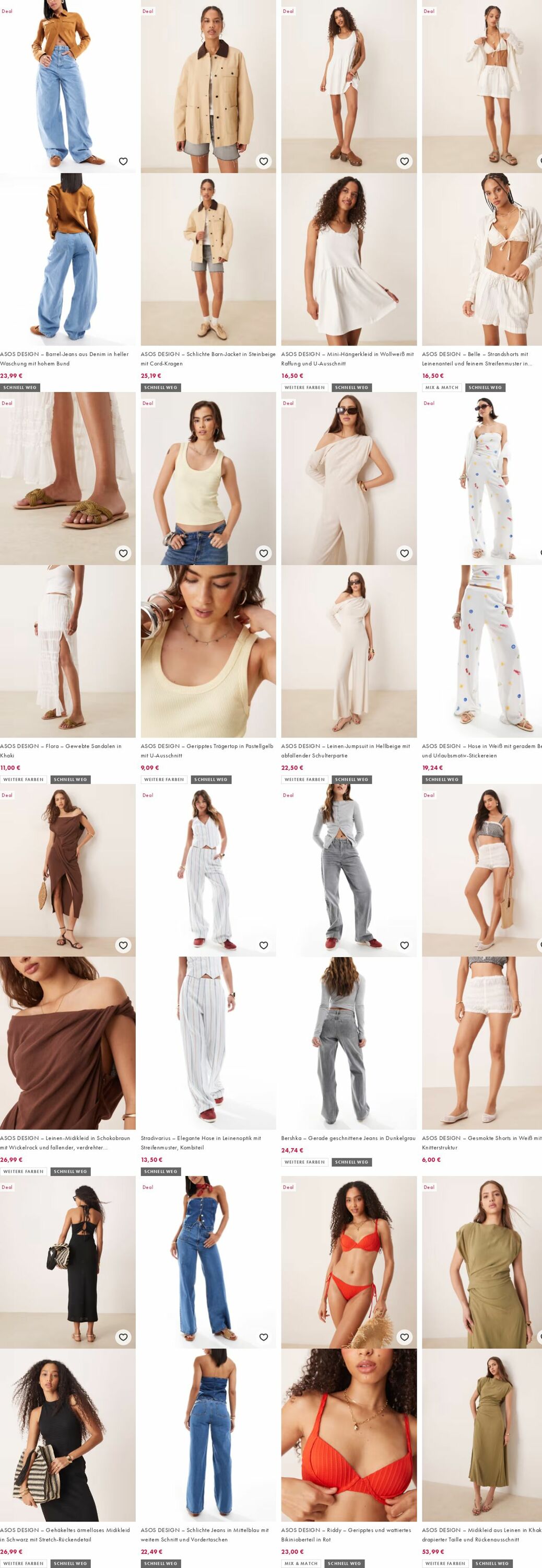 Prospekt Asos 18.08.2025 - 27.08.2025