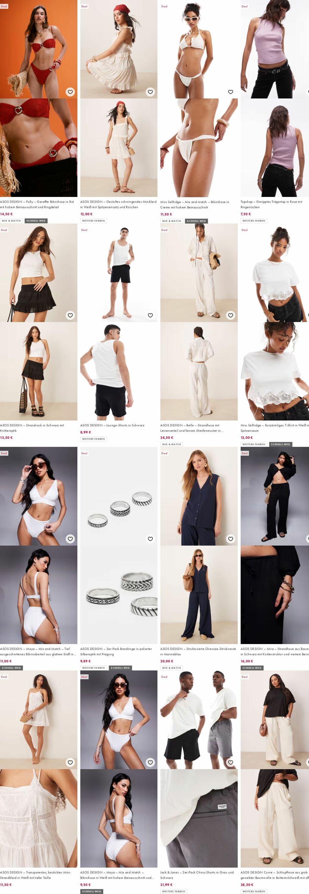 Prospekt Asos 18.08.2025 - 27.08.2025