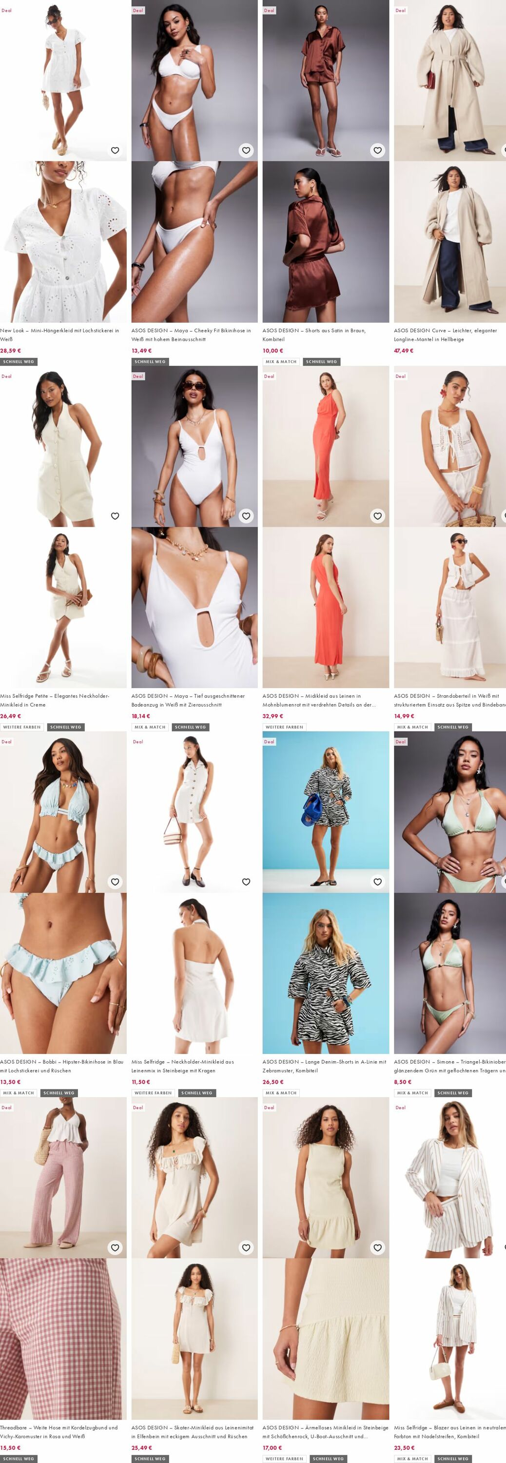 Prospekt Asos 18.08.2025 - 27.08.2025