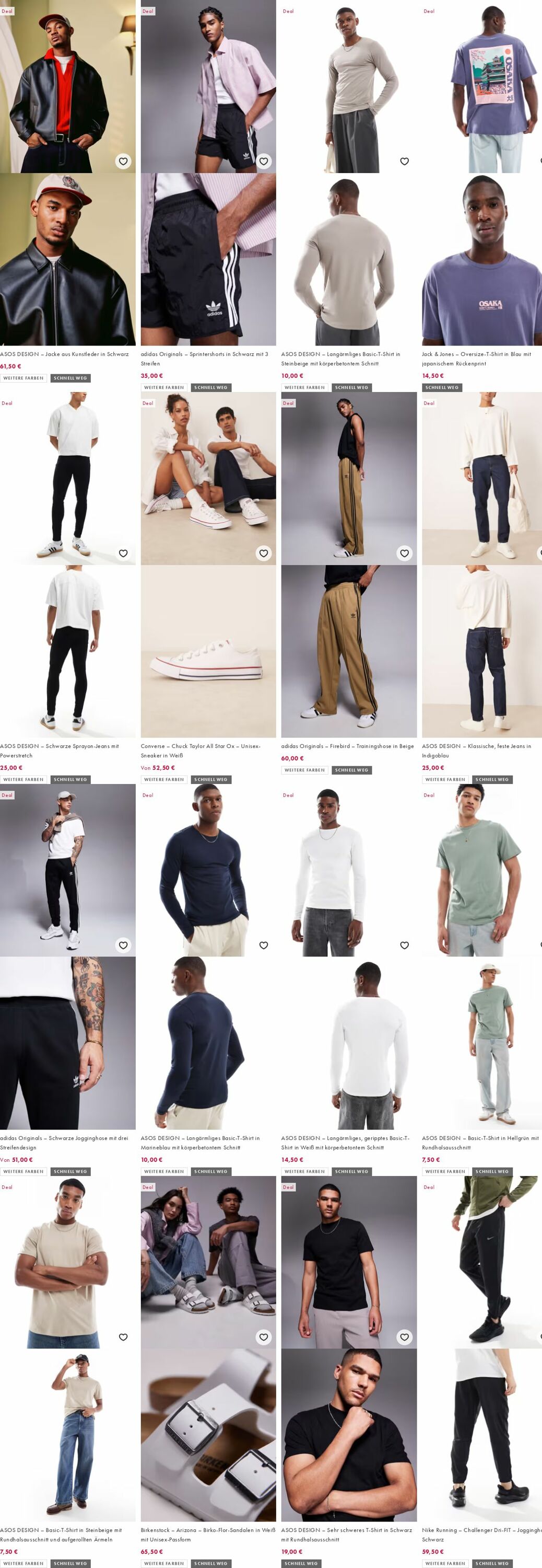 Prospekt Asos 18.08.2025 - 27.08.2025