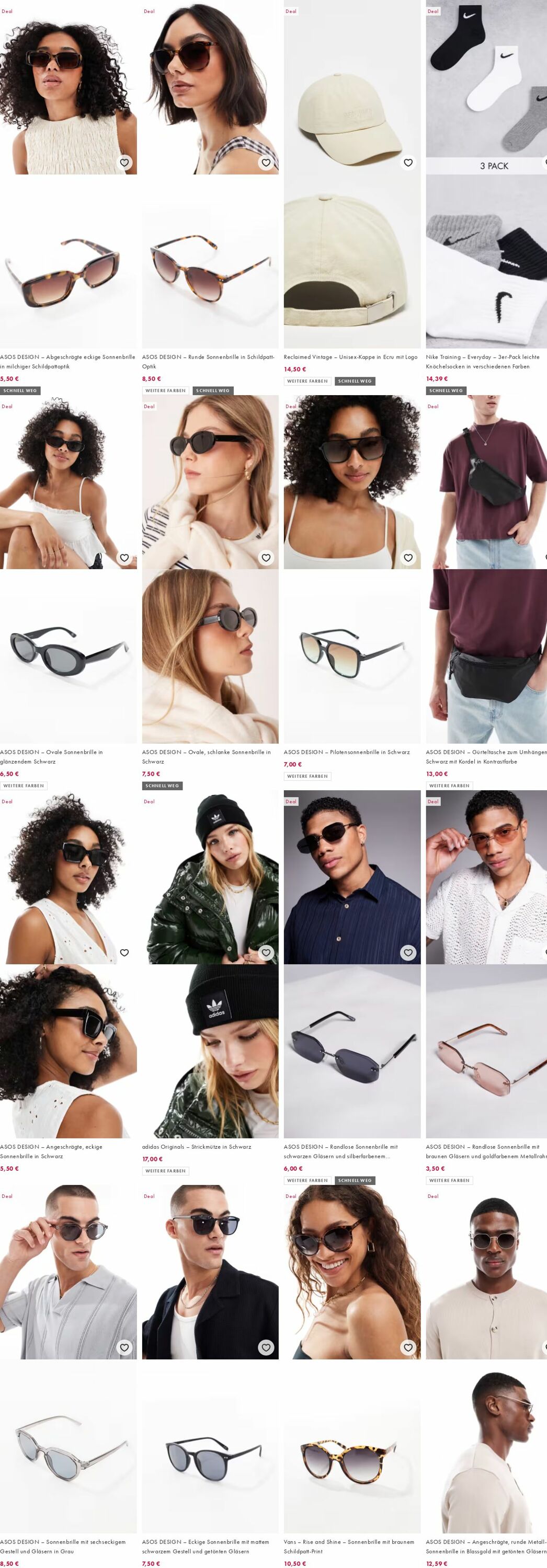 Prospekt Asos 18.08.2025 - 27.08.2025