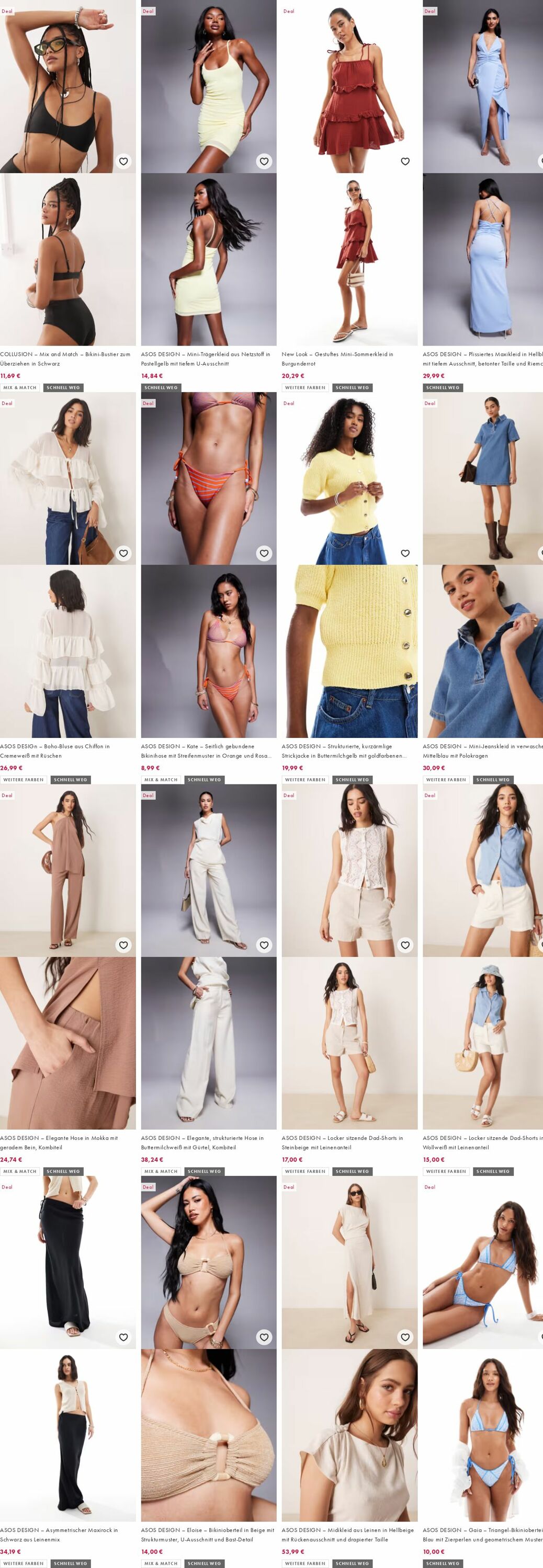 Prospekt Asos 18.08.2025 - 27.08.2025