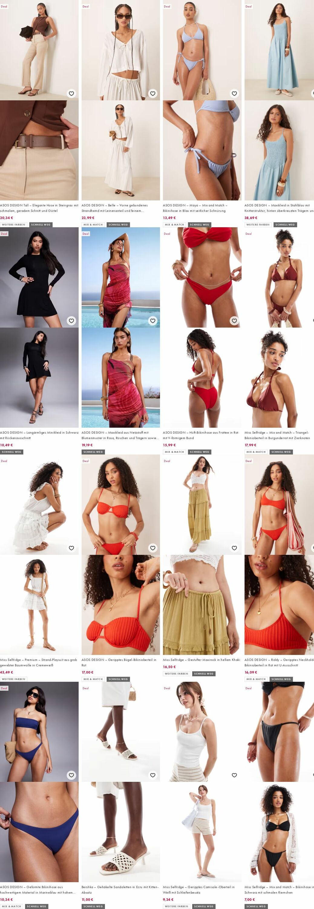 Prospekt Asos 18.08.2025 - 27.08.2025
