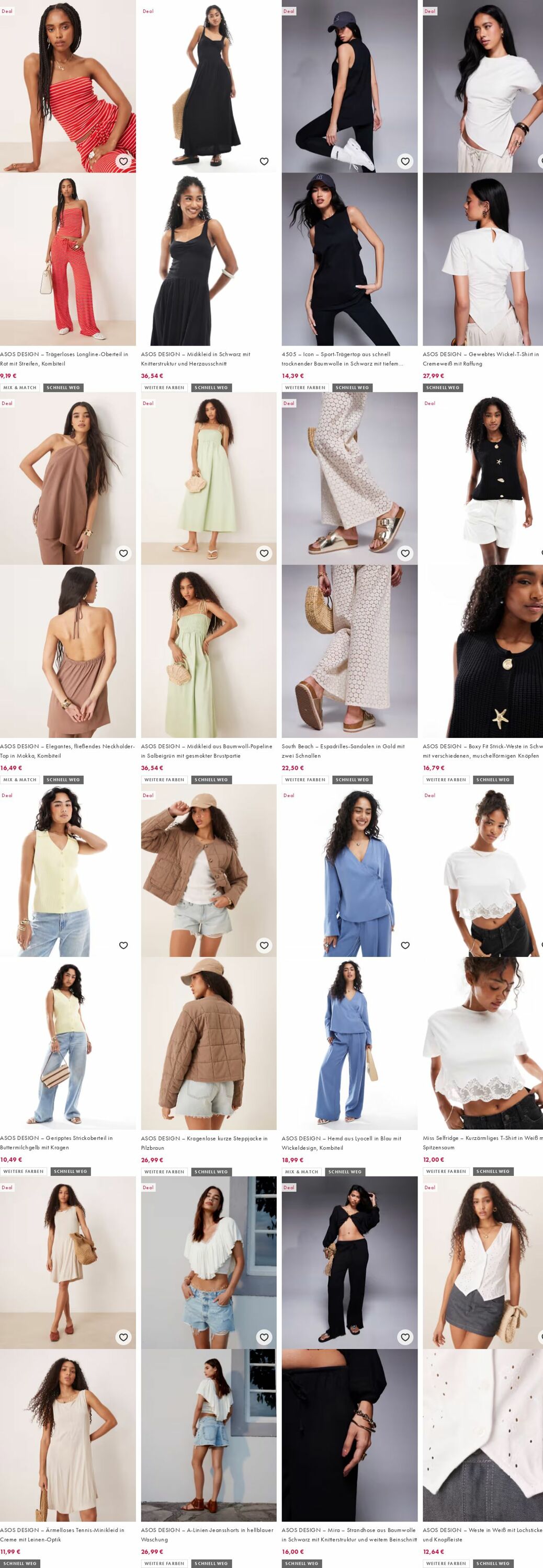 Prospekt Asos 18.08.2025 - 27.08.2025