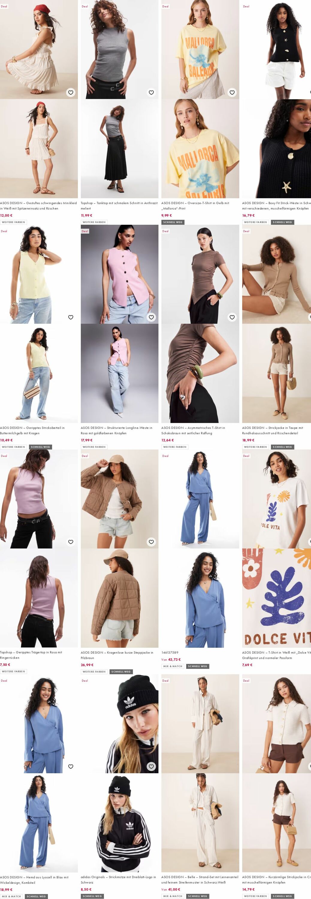 Prospekt Asos 18.08.2025 - 27.08.2025