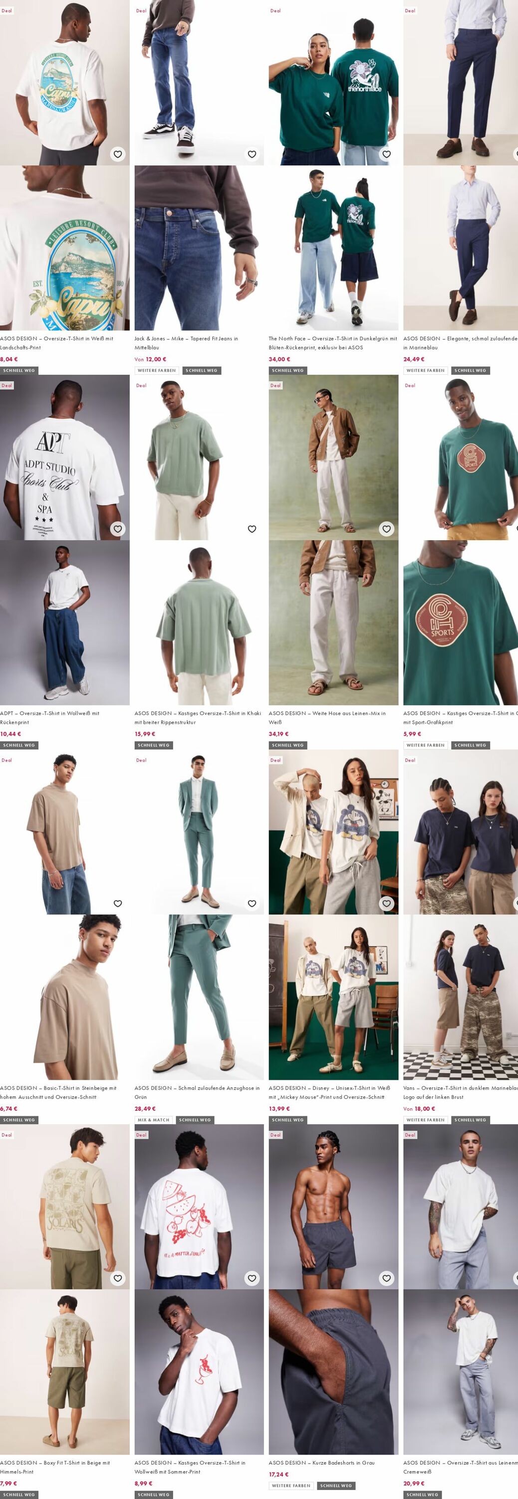 Prospekt Asos 18.08.2025 - 27.08.2025