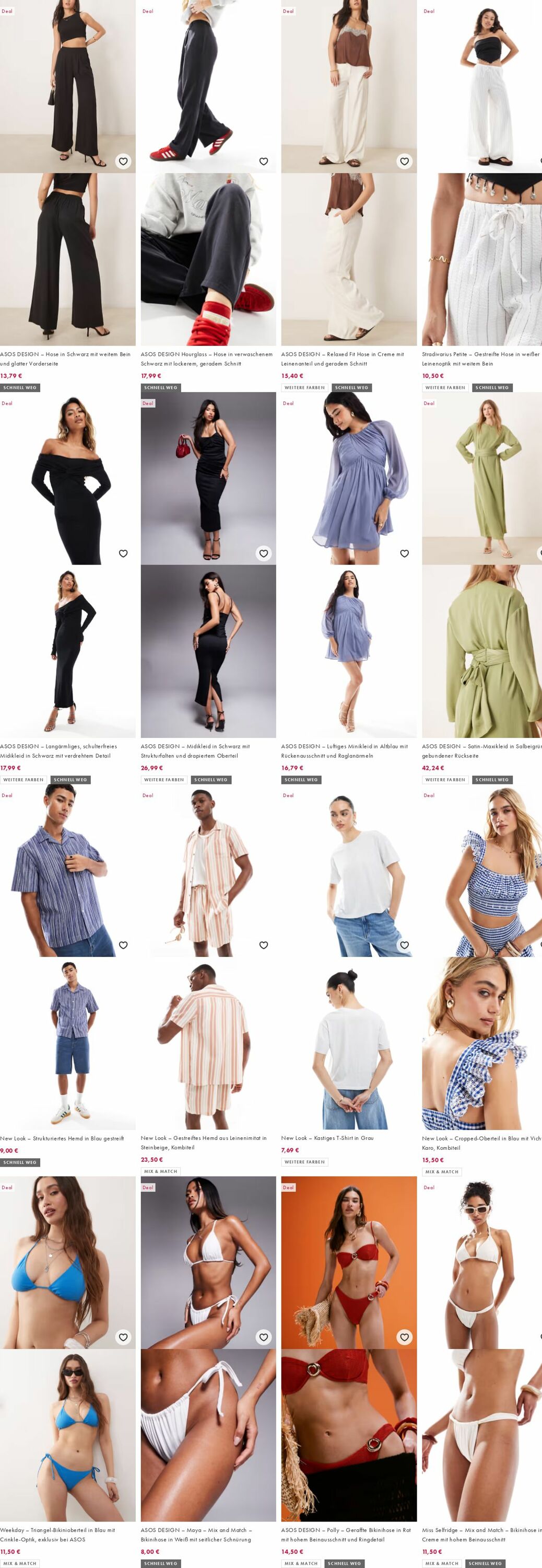 Prospekt Asos 18.08.2025 - 27.08.2025
