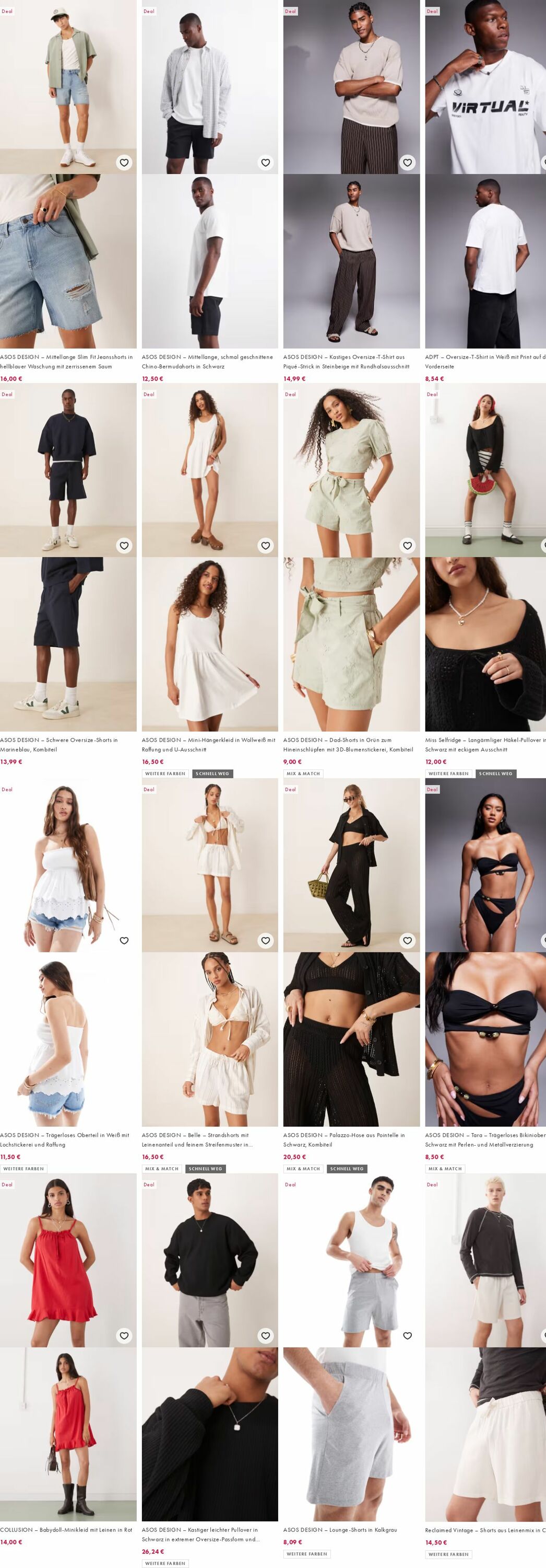 Prospekt Asos 18.08.2025 - 27.08.2025