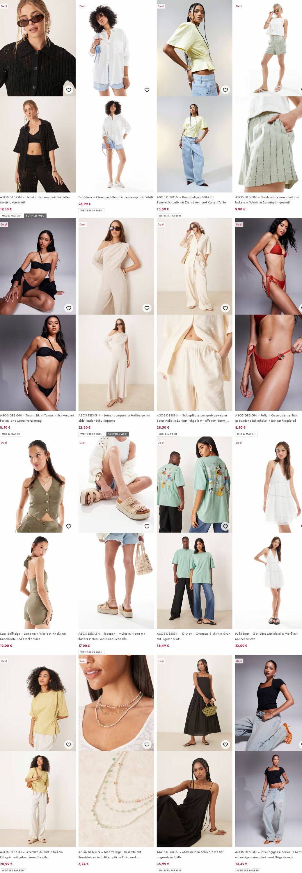 Prospekt Asos 18.08.2025 - 27.08.2025