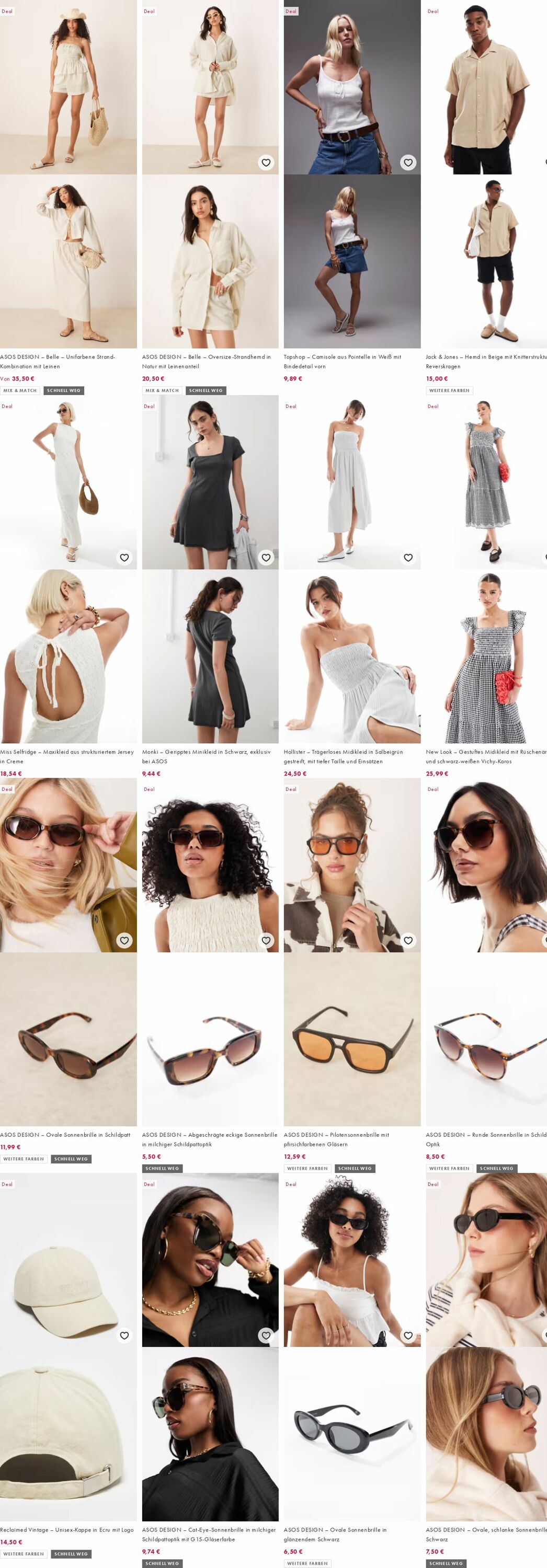 Prospekt Asos 18.08.2025 - 27.08.2025
