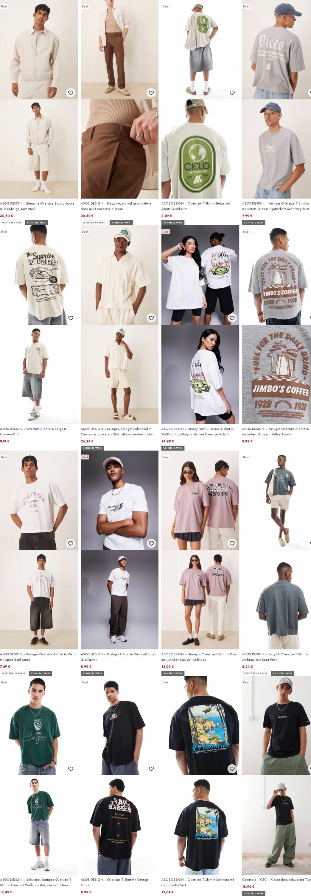Prospekt Asos 18.08.2025 - 27.08.2025