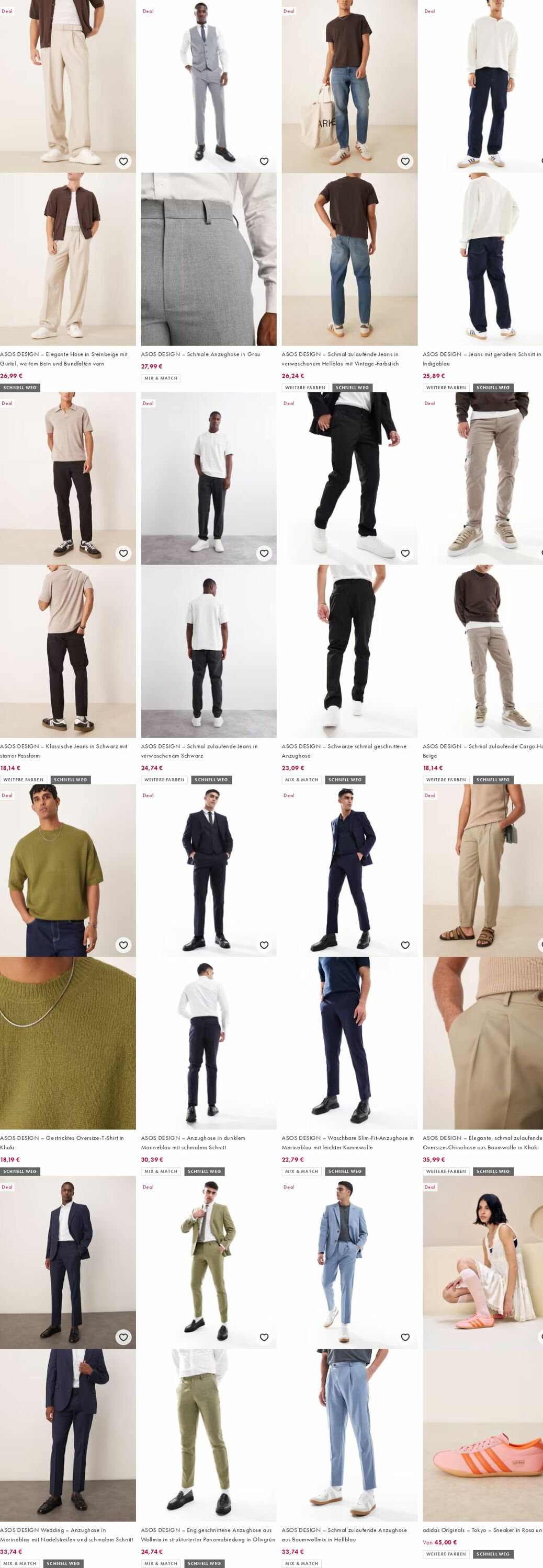 Prospekt Asos 18.08.2025 - 27.08.2025