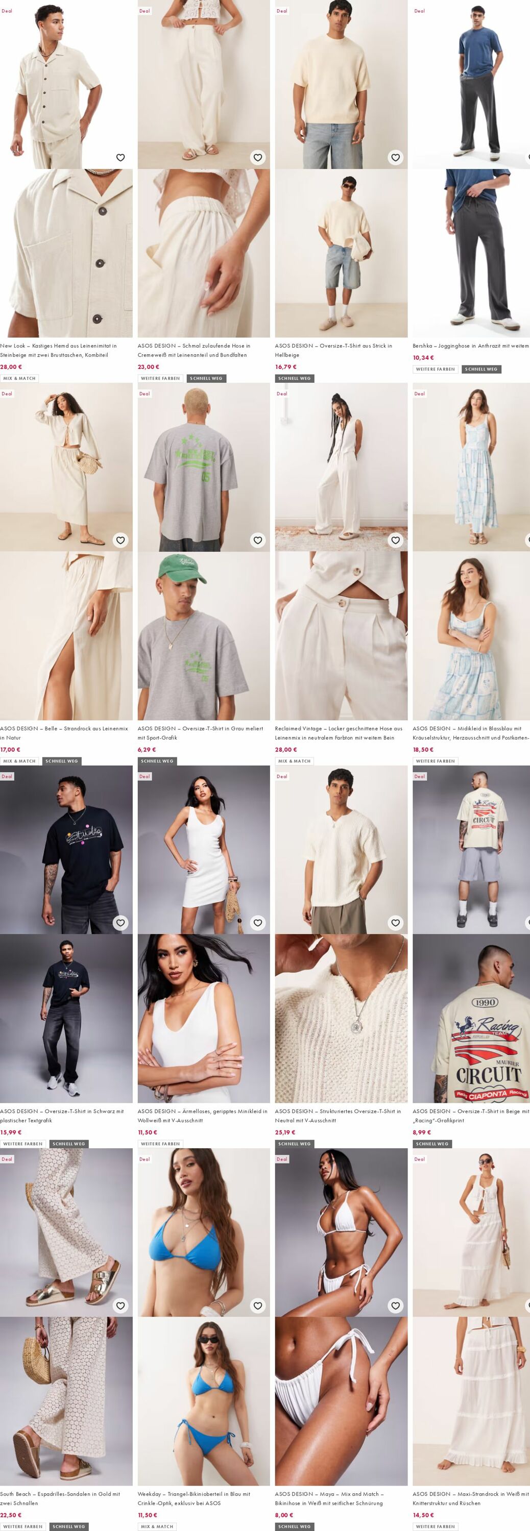 Prospekt Asos 18.08.2025 - 27.08.2025