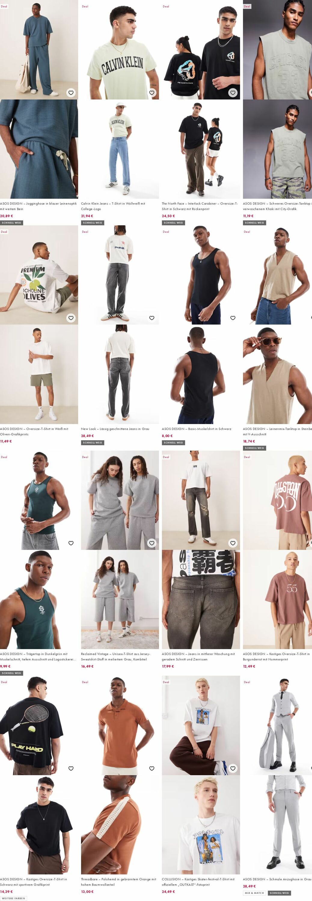 Prospekt Asos 18.08.2025 - 27.08.2025