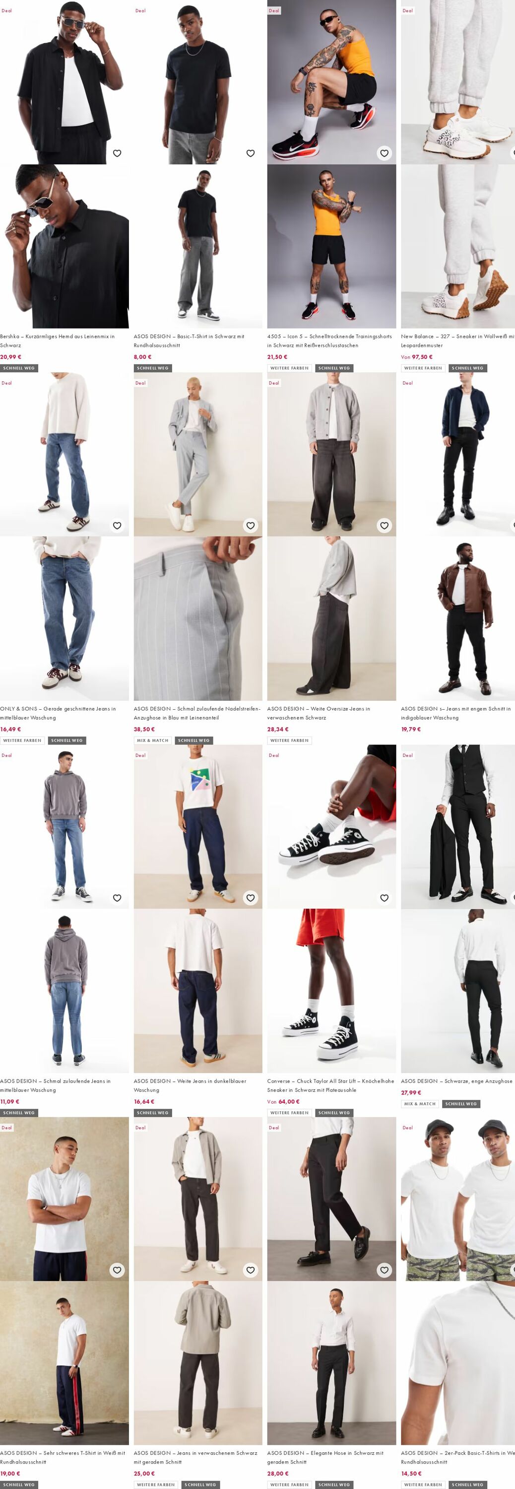 Prospekt Asos 18.08.2025 - 27.08.2025