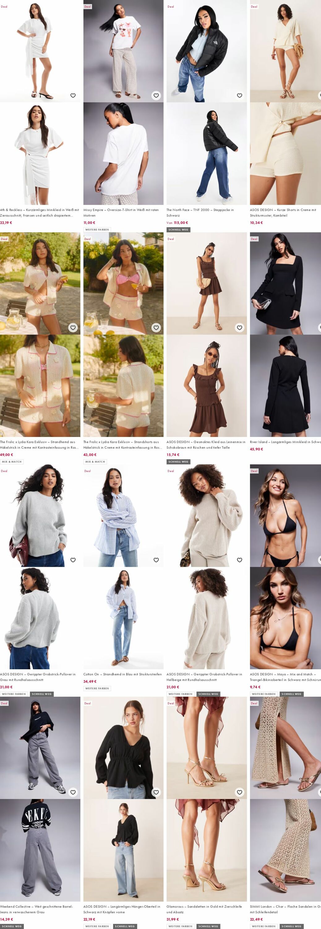 Prospekt Asos 18.08.2025 - 27.08.2025