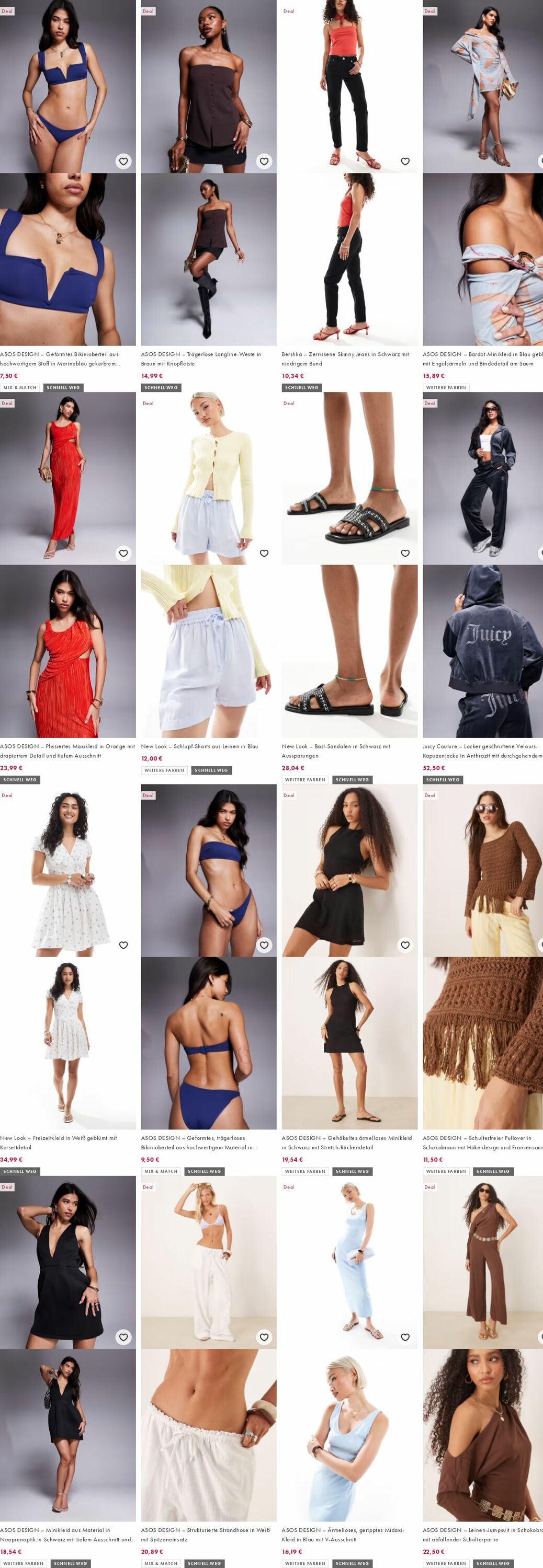 Prospekt Asos 18.08.2025 - 27.08.2025